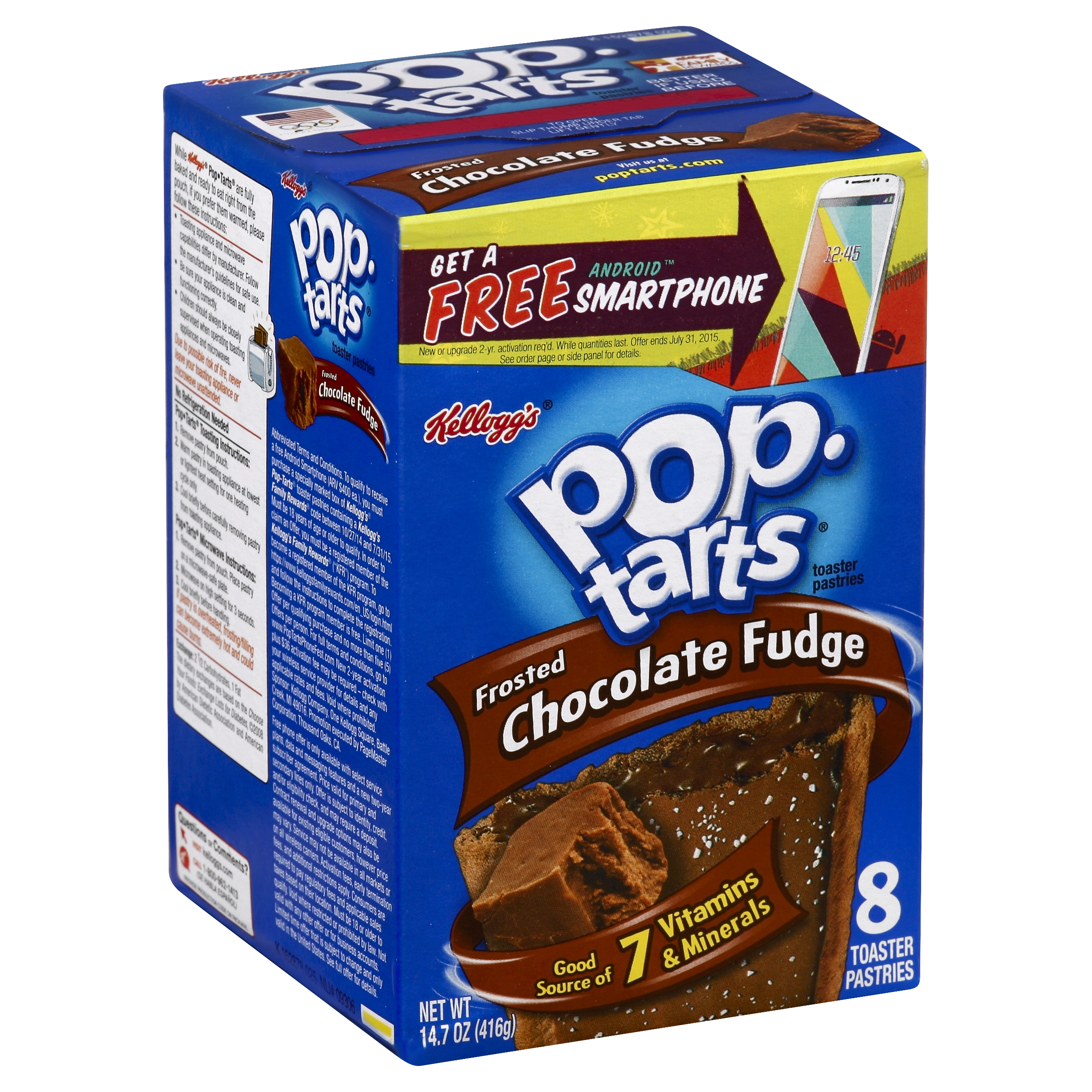 Pop-tarts Toaster Pastries 8 Ea