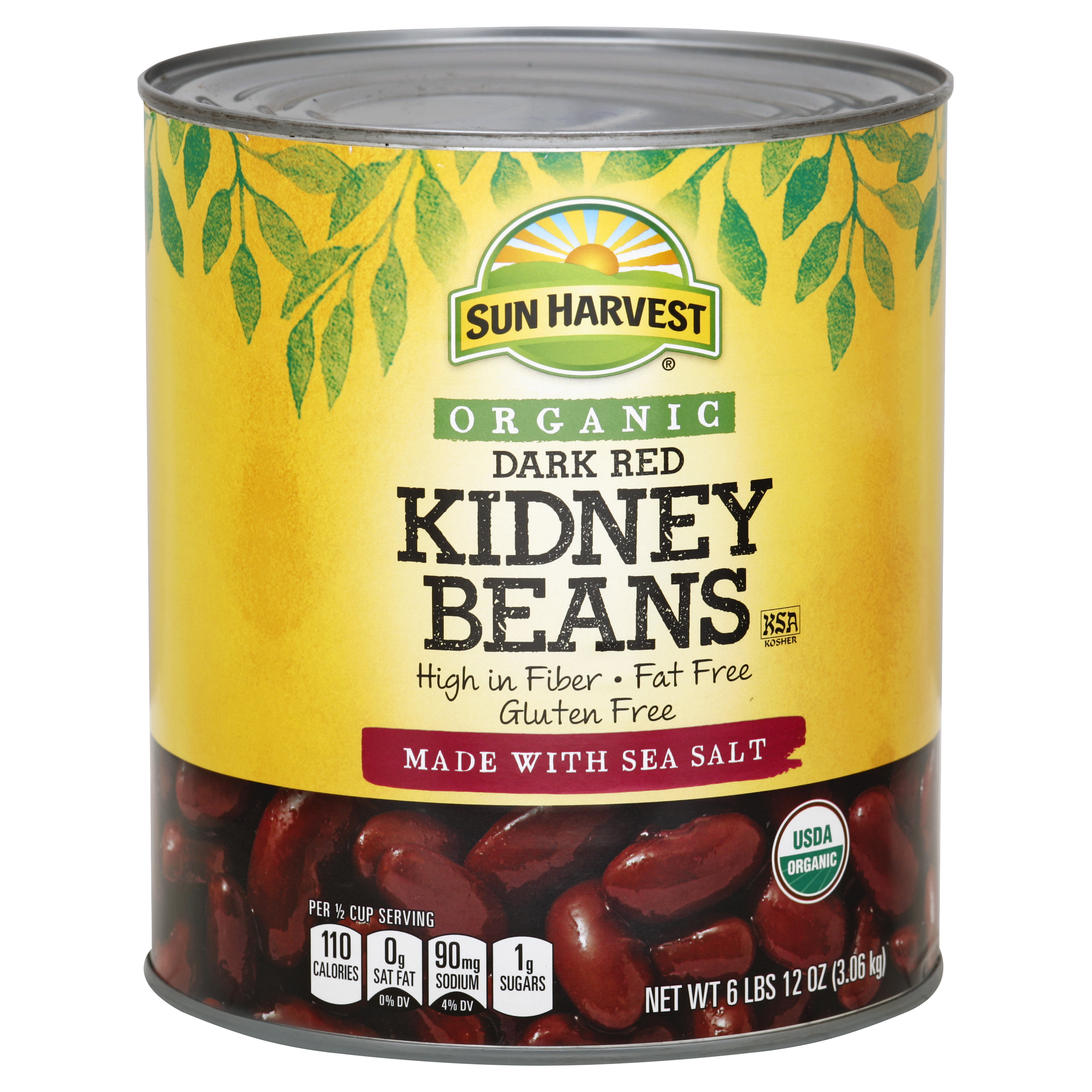 Sun Harvest Kidney Beans 108 Oz