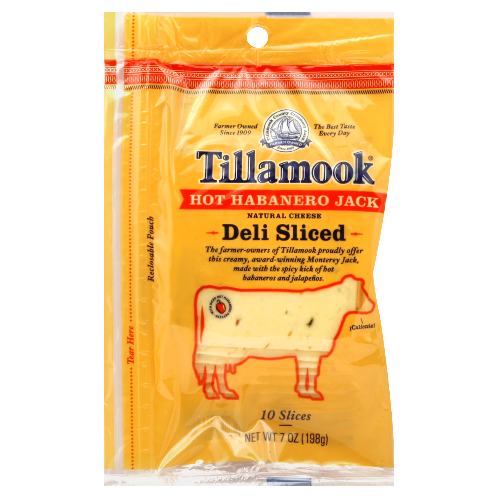 Tillamook Deli Sliced Cheese 10 Ea