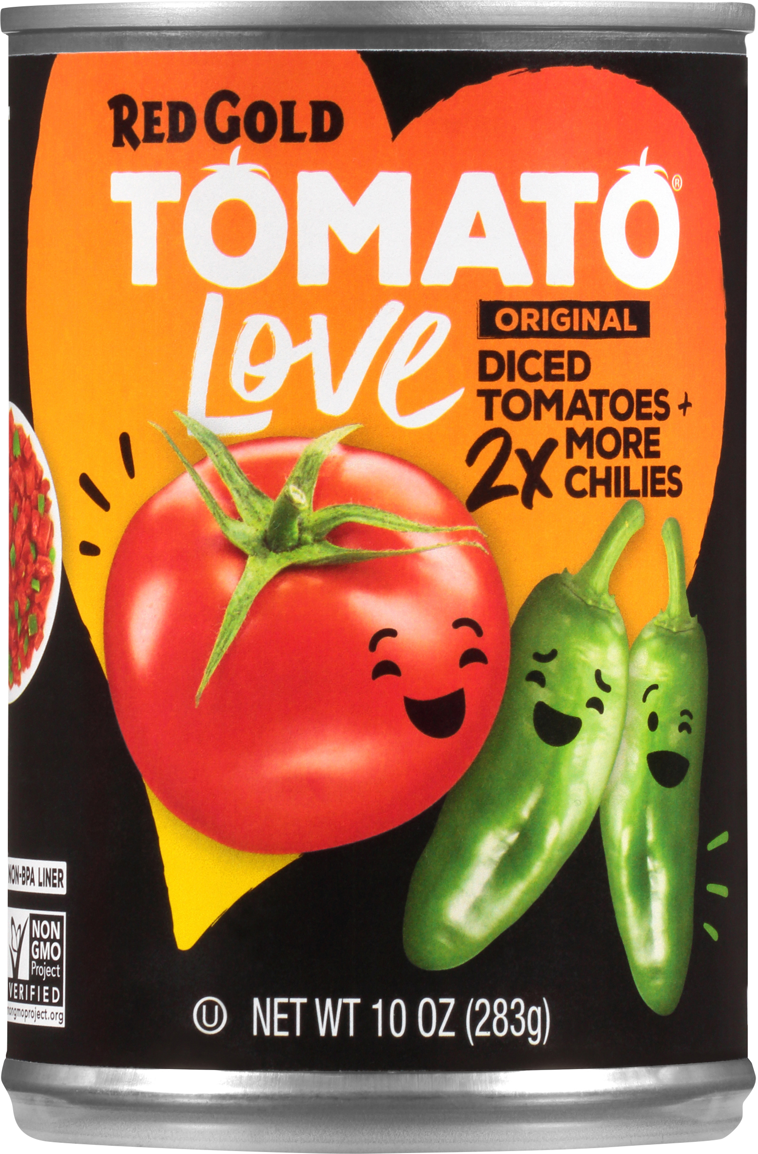 Diced Tomatoes + 2x More Chilies, Original