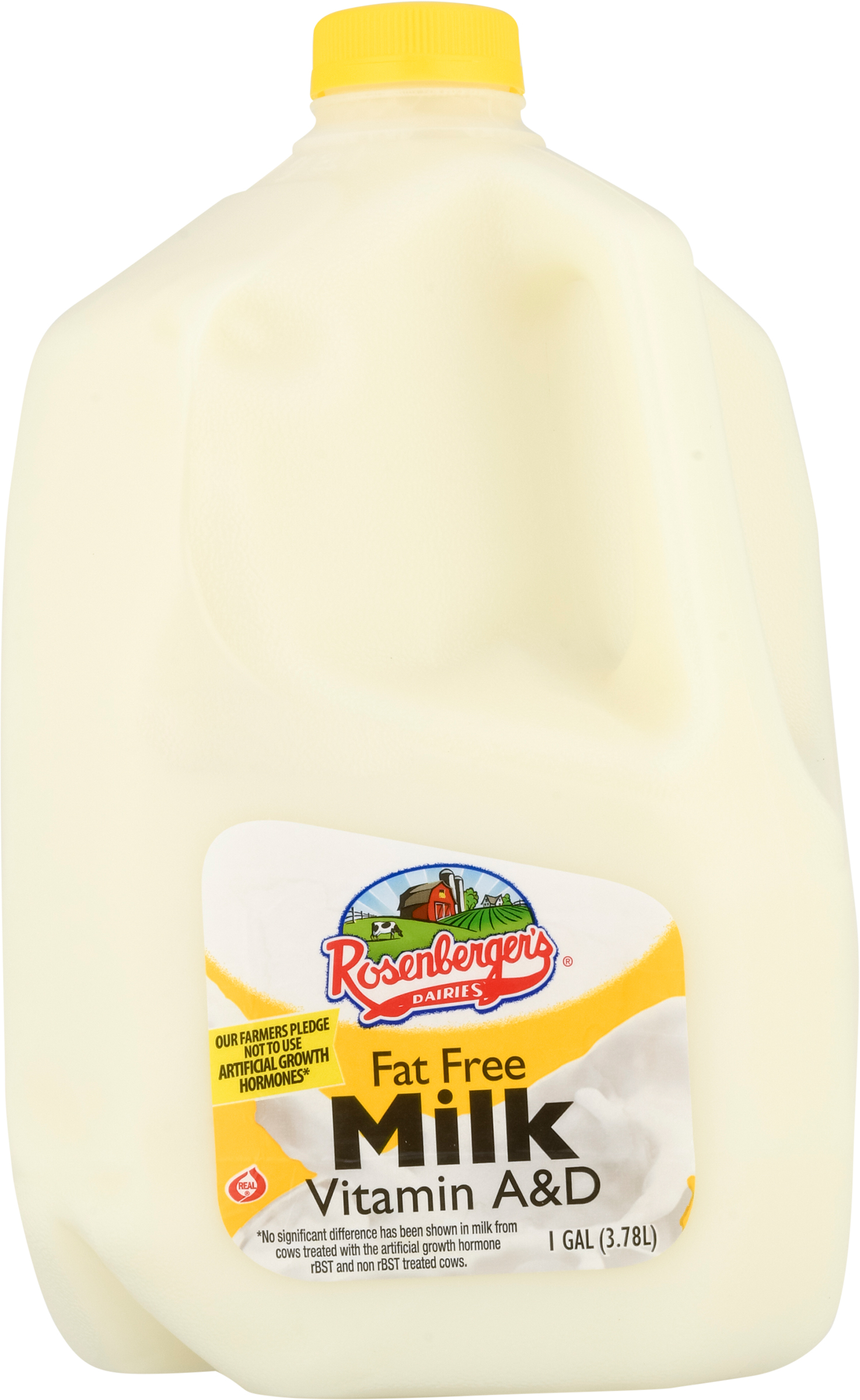 Milk, Fat Free, Vitamin A & D