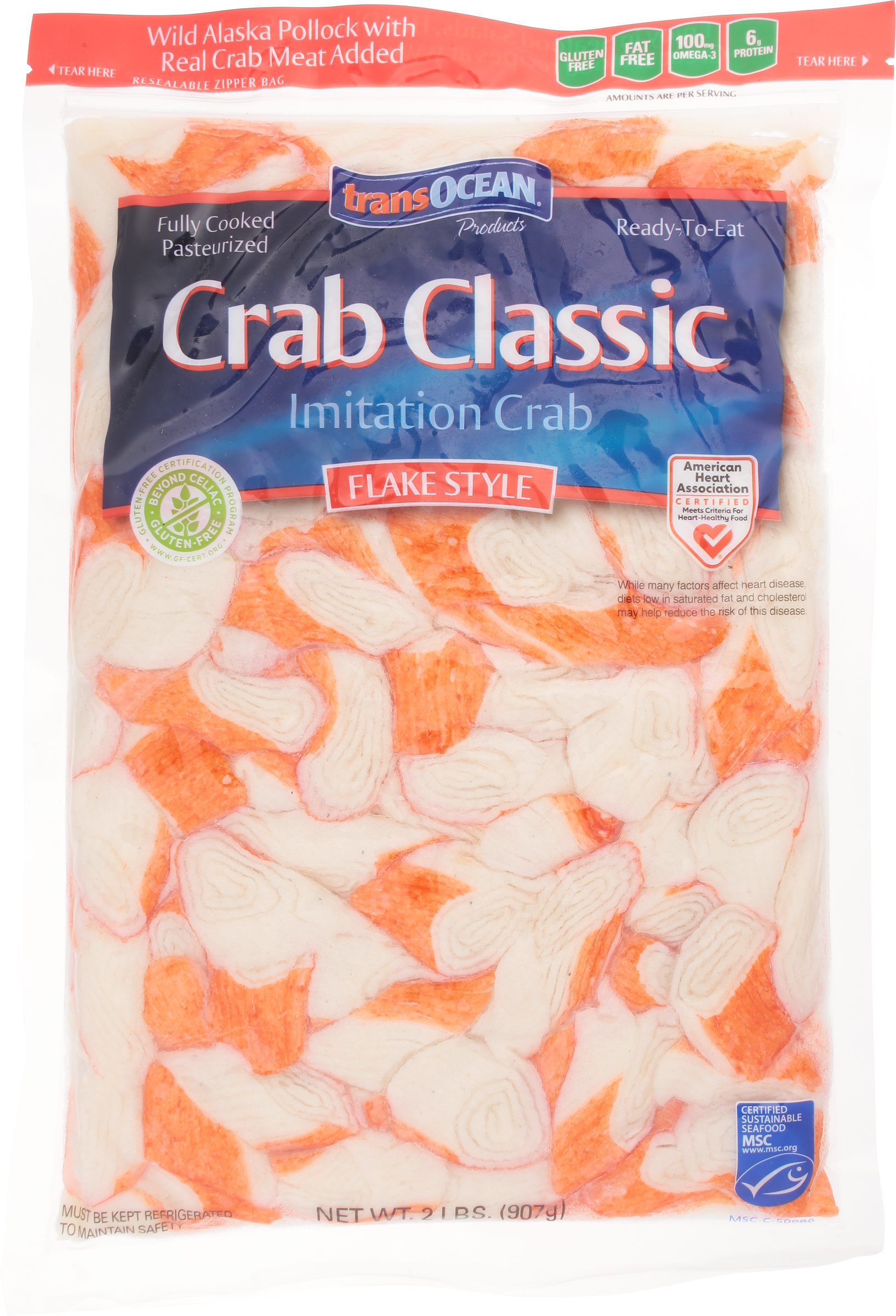 Imitation Crab, Flake Style