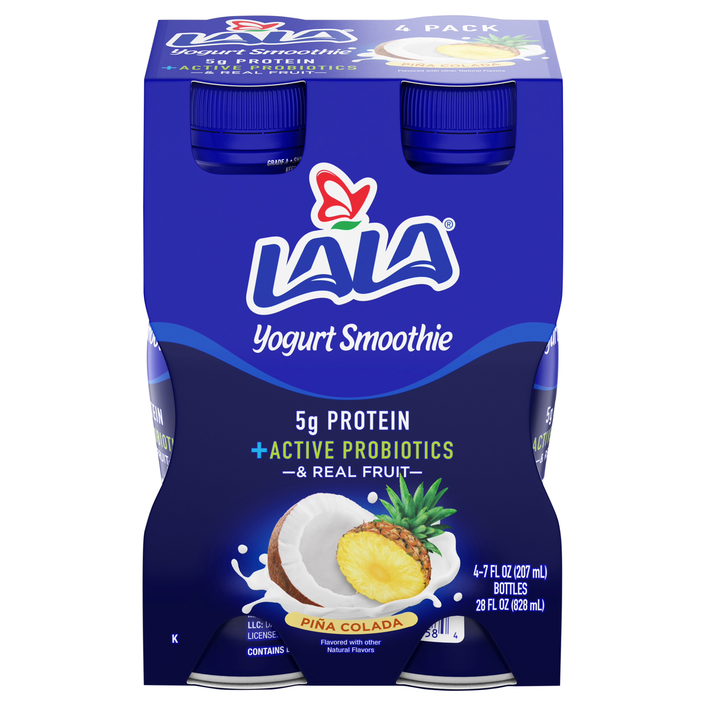 Yogurt Smoothie, Pina Colada, 4 Pack