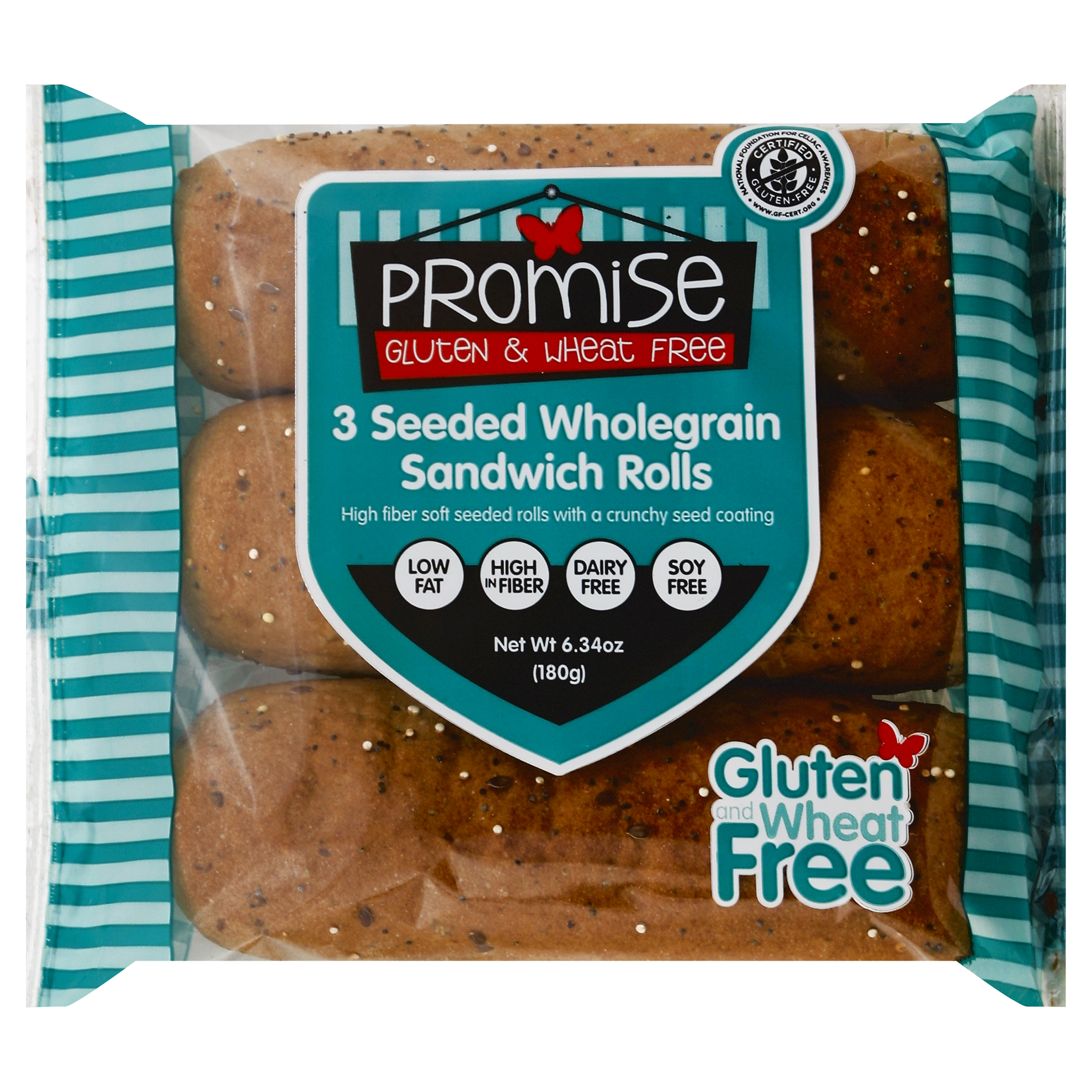 Promise Sandwich Rolls 3 Ea