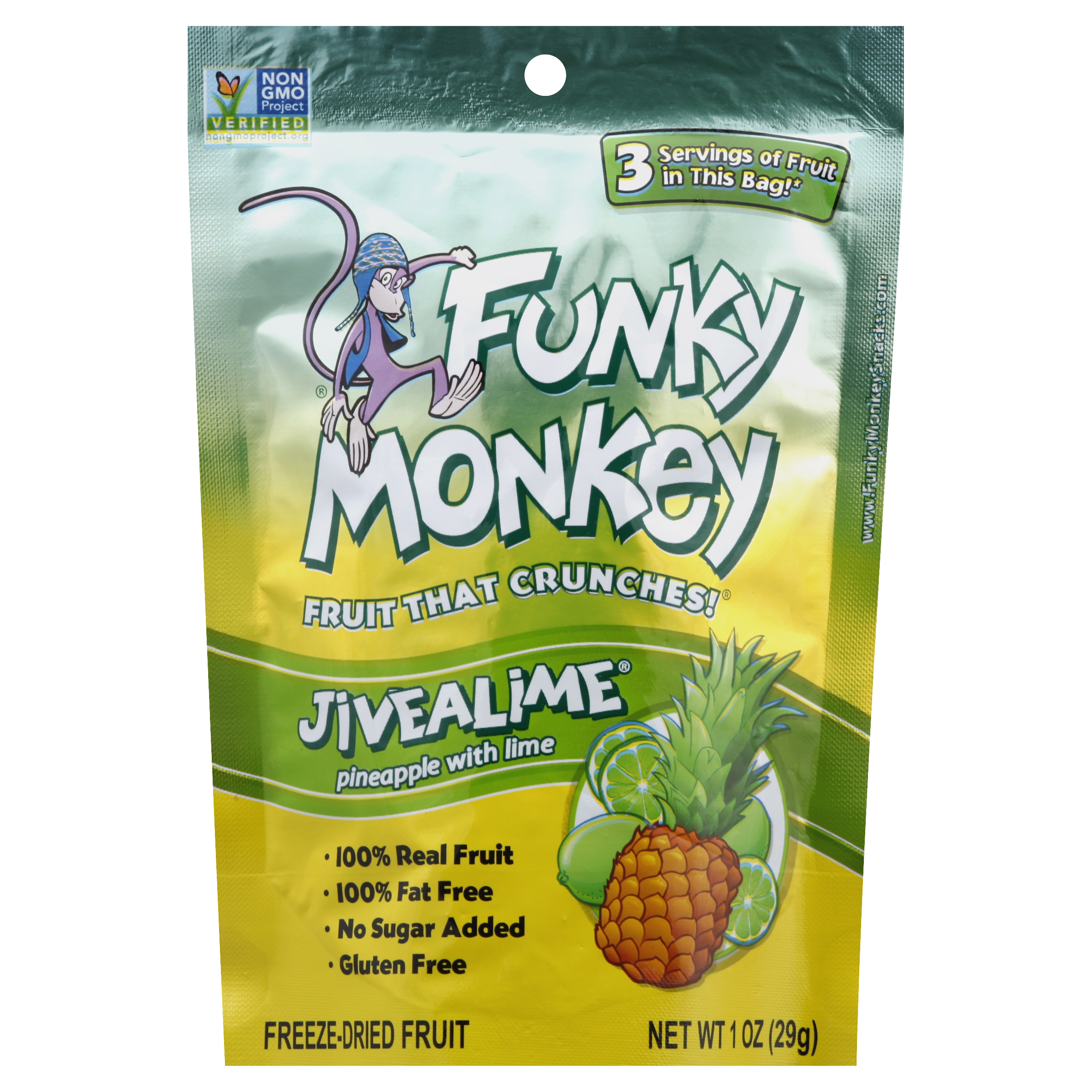 Funky Monkey Freeze-dried Fruit 1 Oz