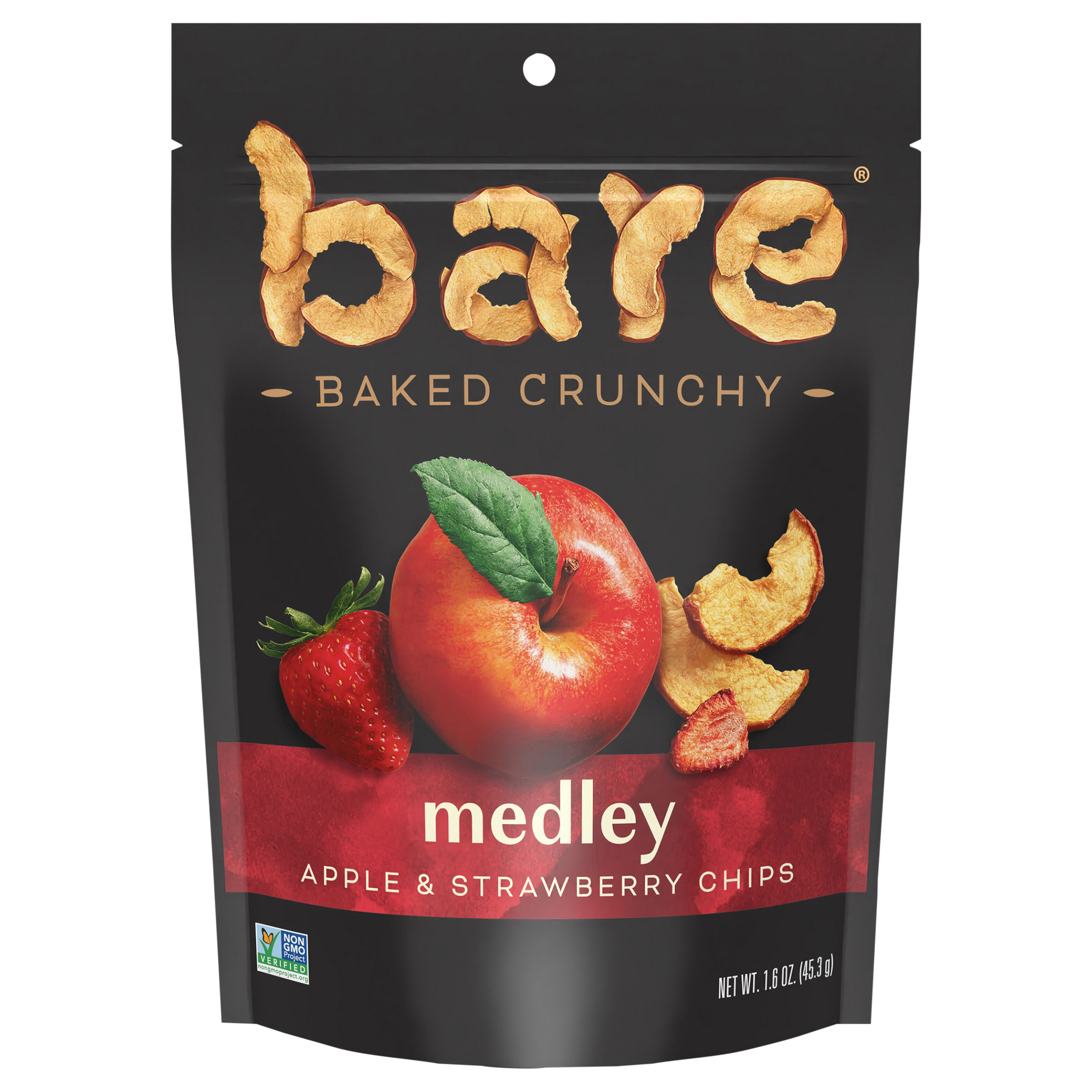 Fruit Chips, Apple & Strawberry, Medley