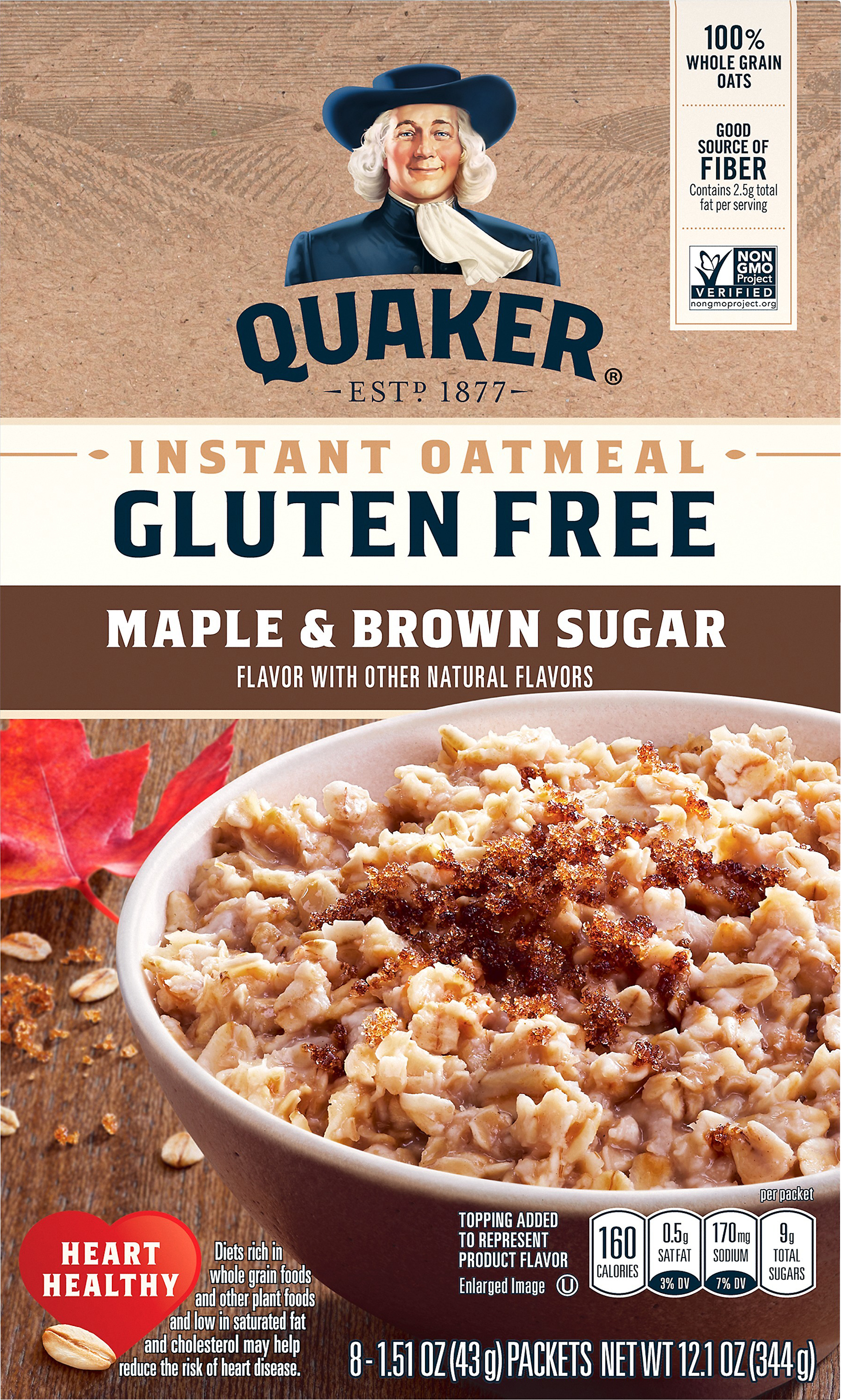 Buy Quaker Instant Oatmeal - Original ( 277g / 9.8oz )