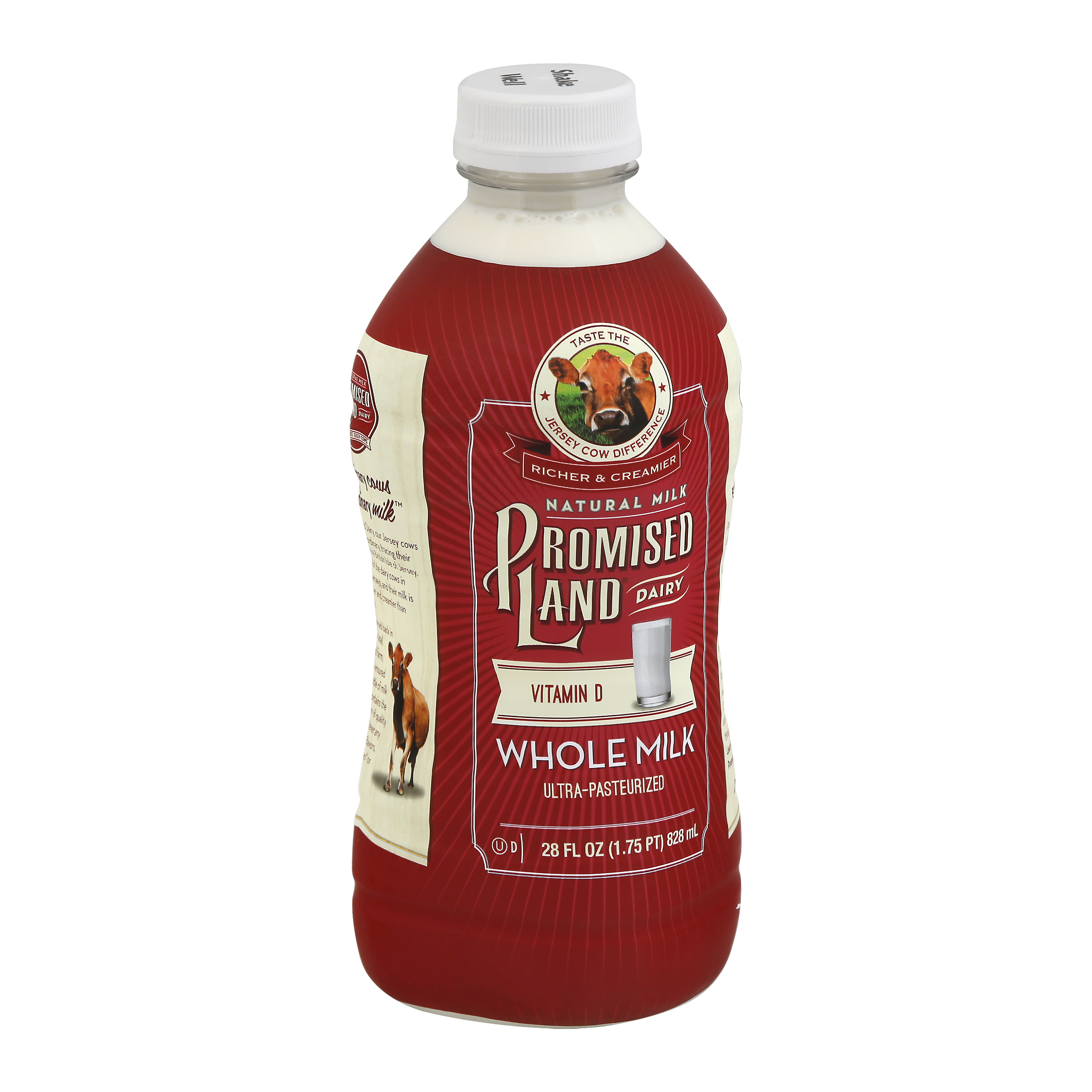 Promised Land Dairy Whole Milk 28 Ea