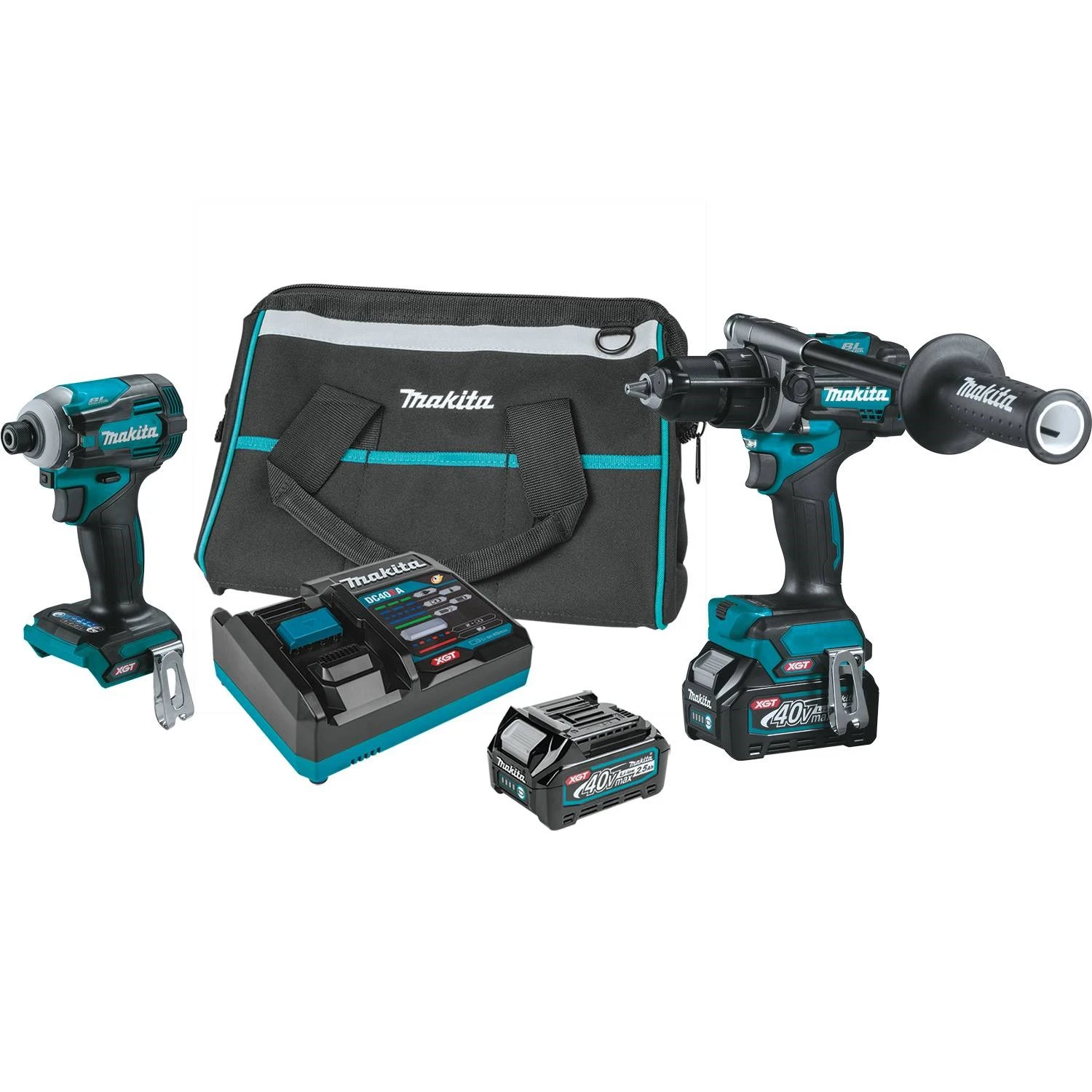 40V max XGT Brushless Cordless 2-Pc. Combo Kit (2.5Ah)