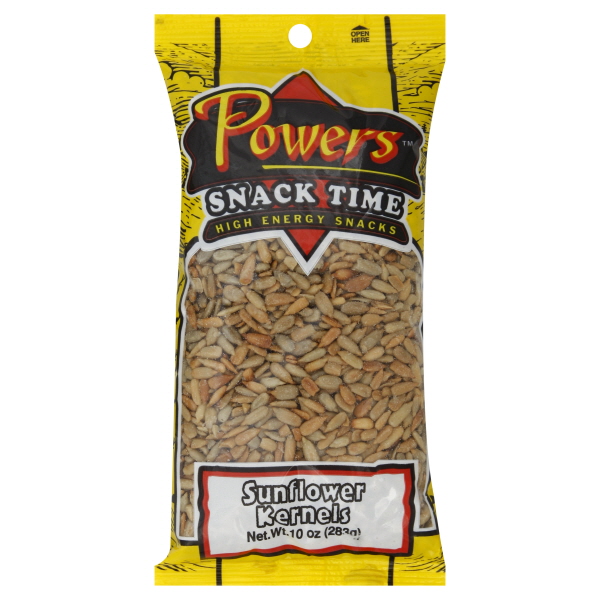 Powers Sunflower Kernels 10 Oz
