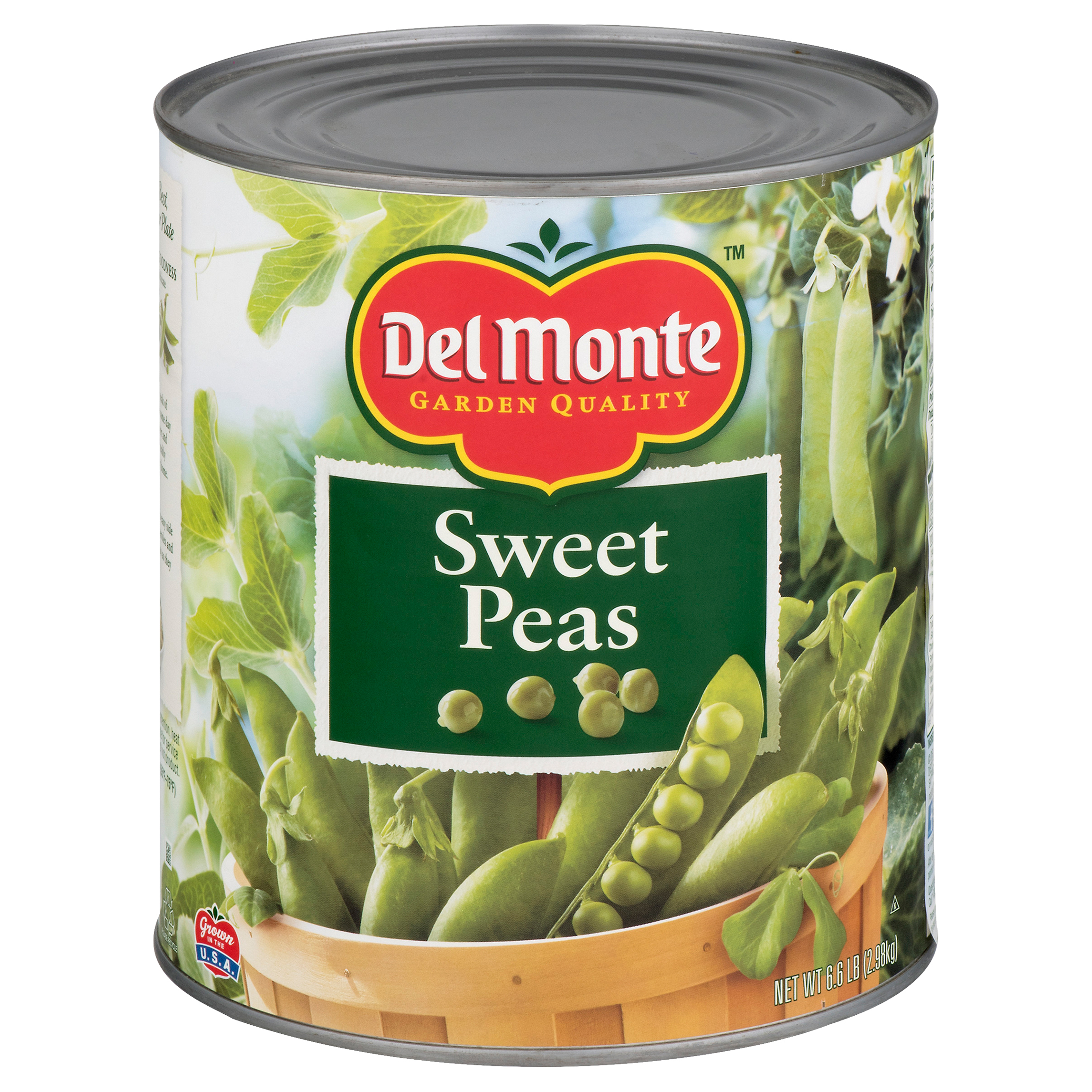 Del Monte Sweet Peas 6.6 Lb