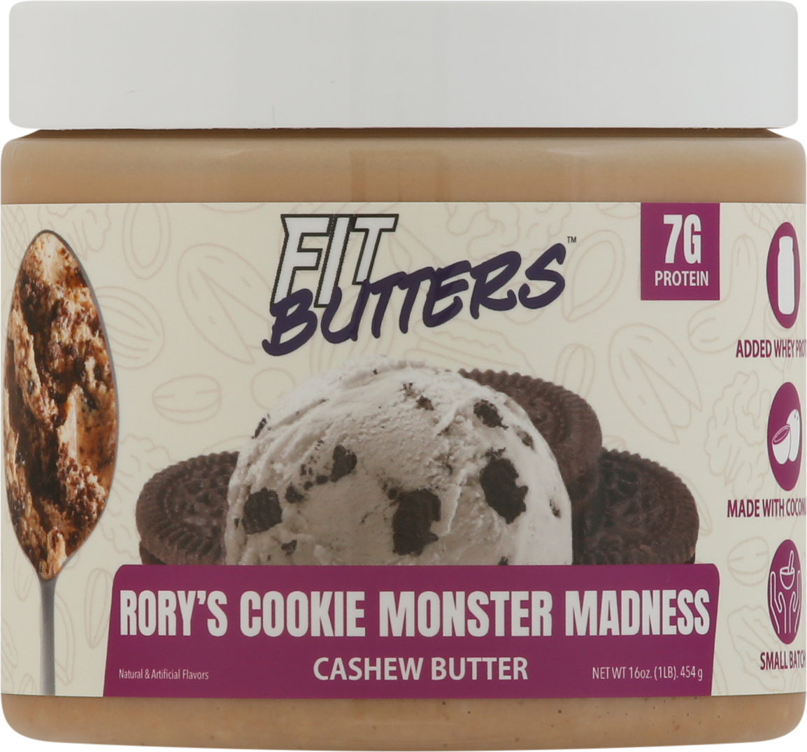 Cashew Butter, Rory's Cookie Monster Madness