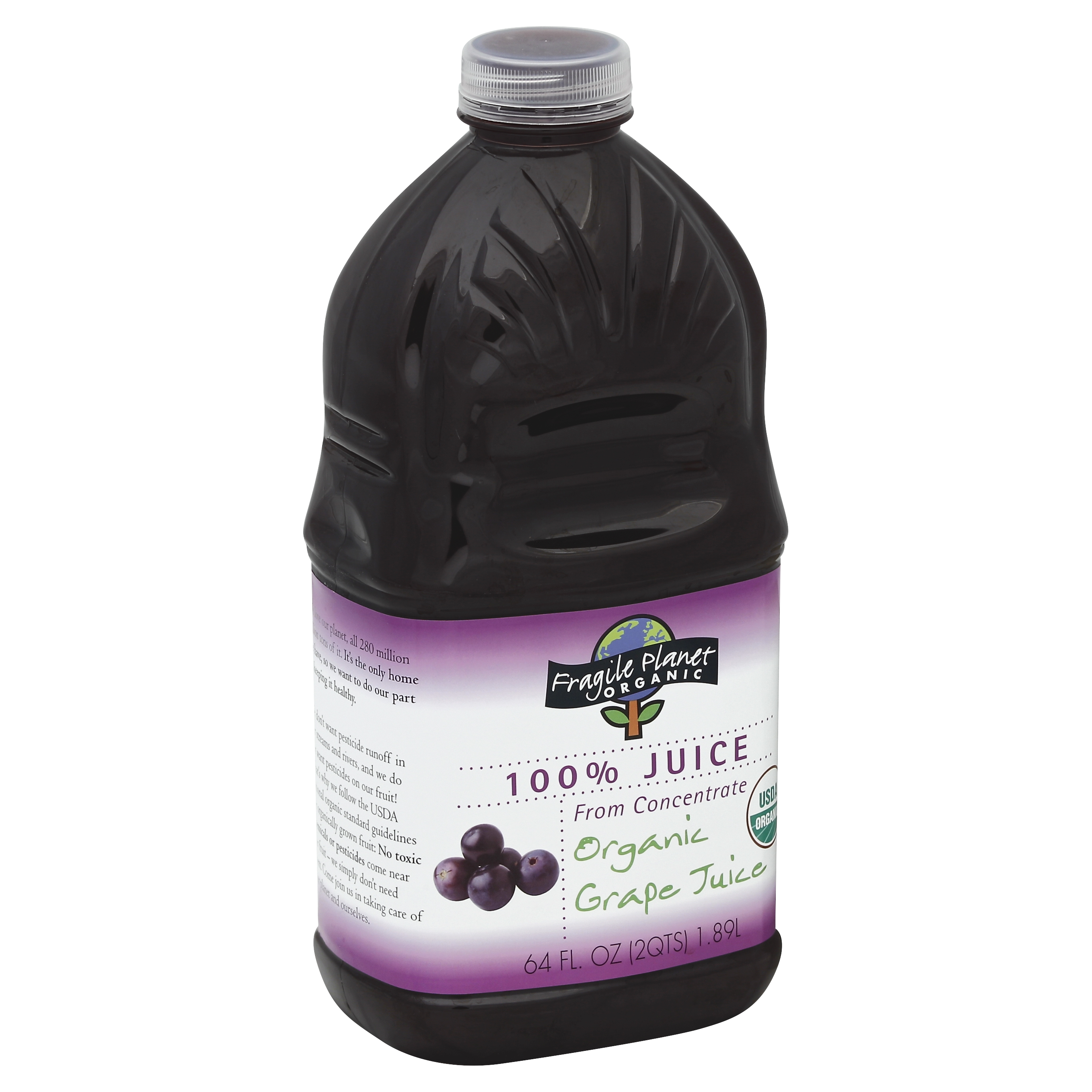 Fragile Planet Organic 100% Juice 64 Oz