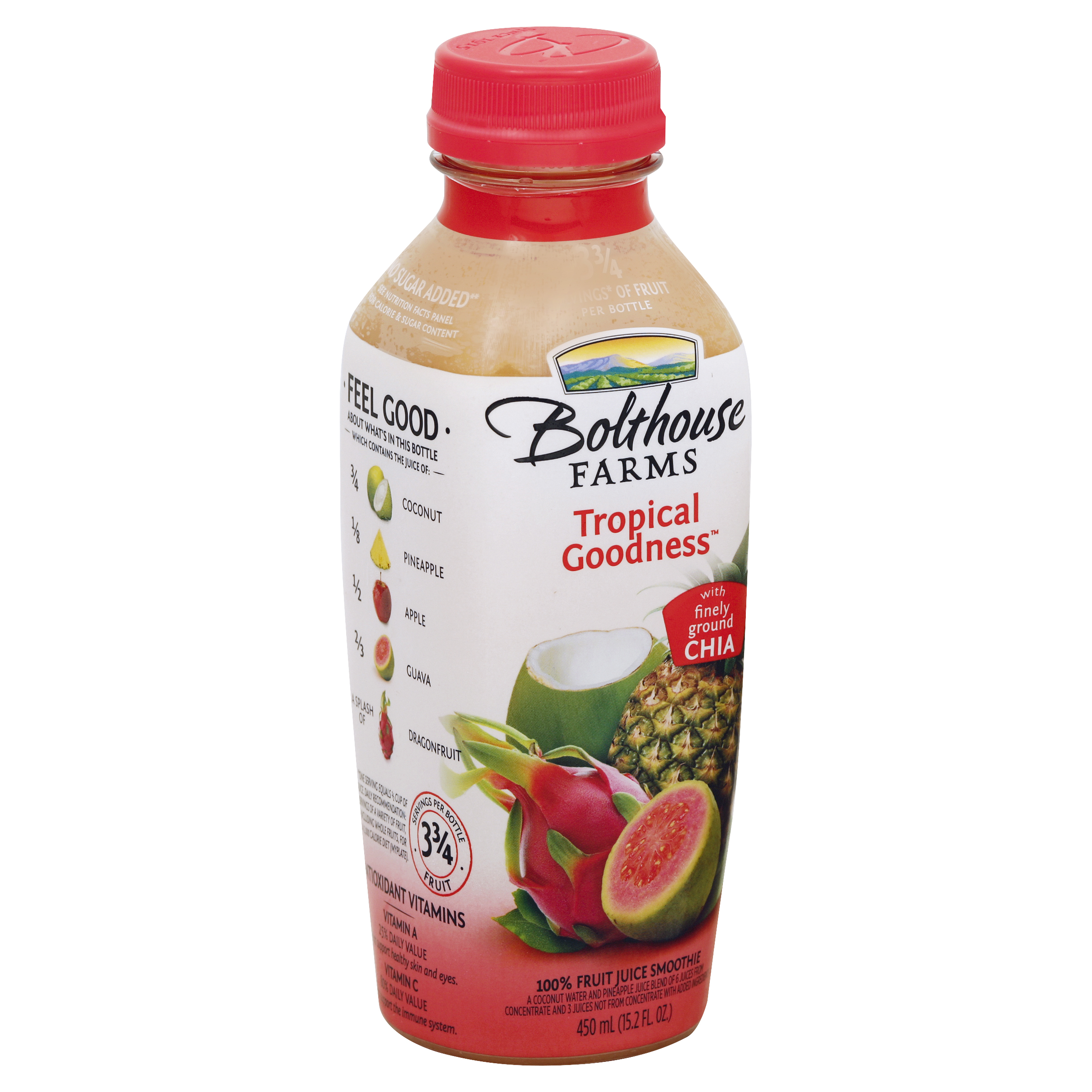 Bolthouse Farms 100% Fruit Juice Smoothie 15.2 Oz