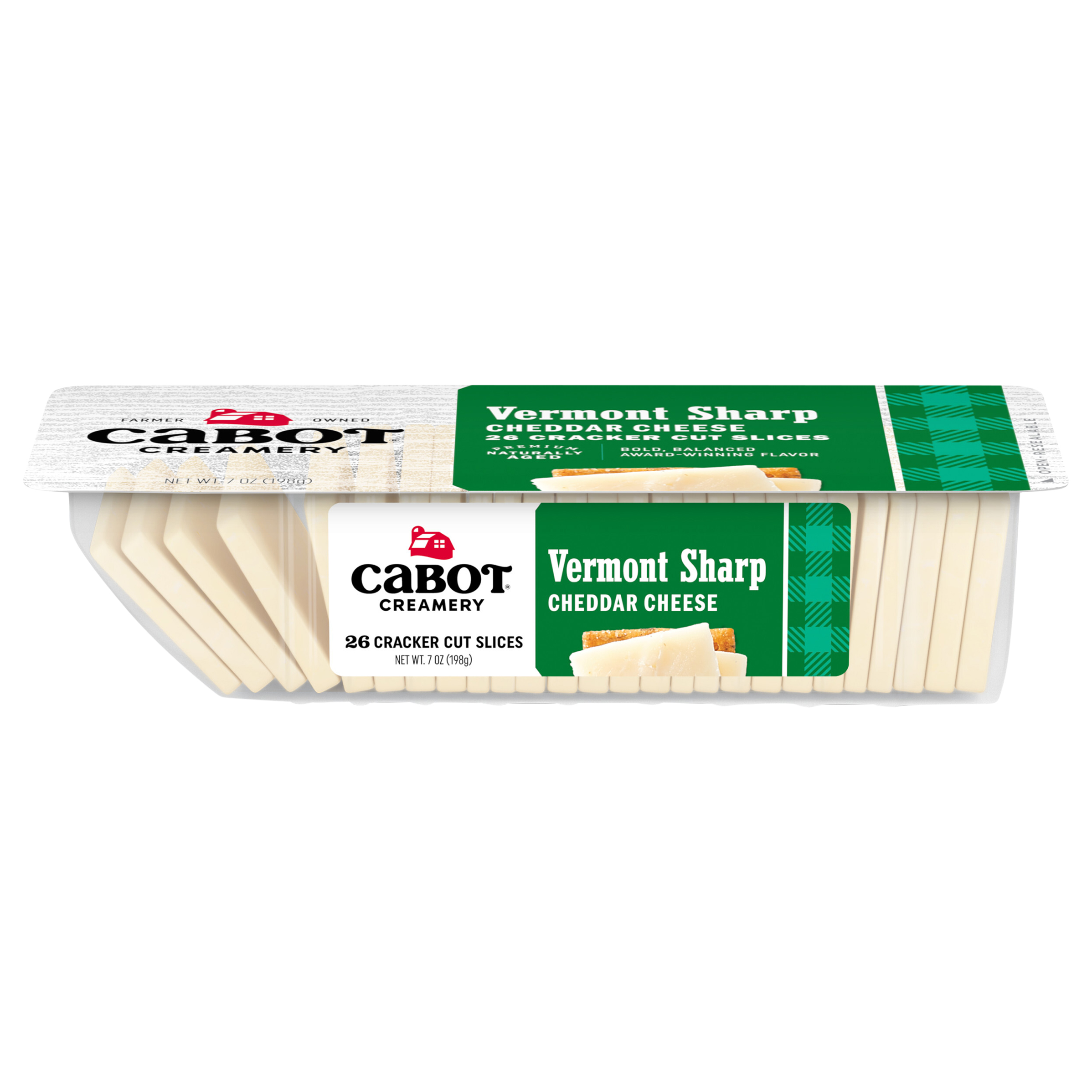 Cheese Slices, Vermont Sharp Cheddar