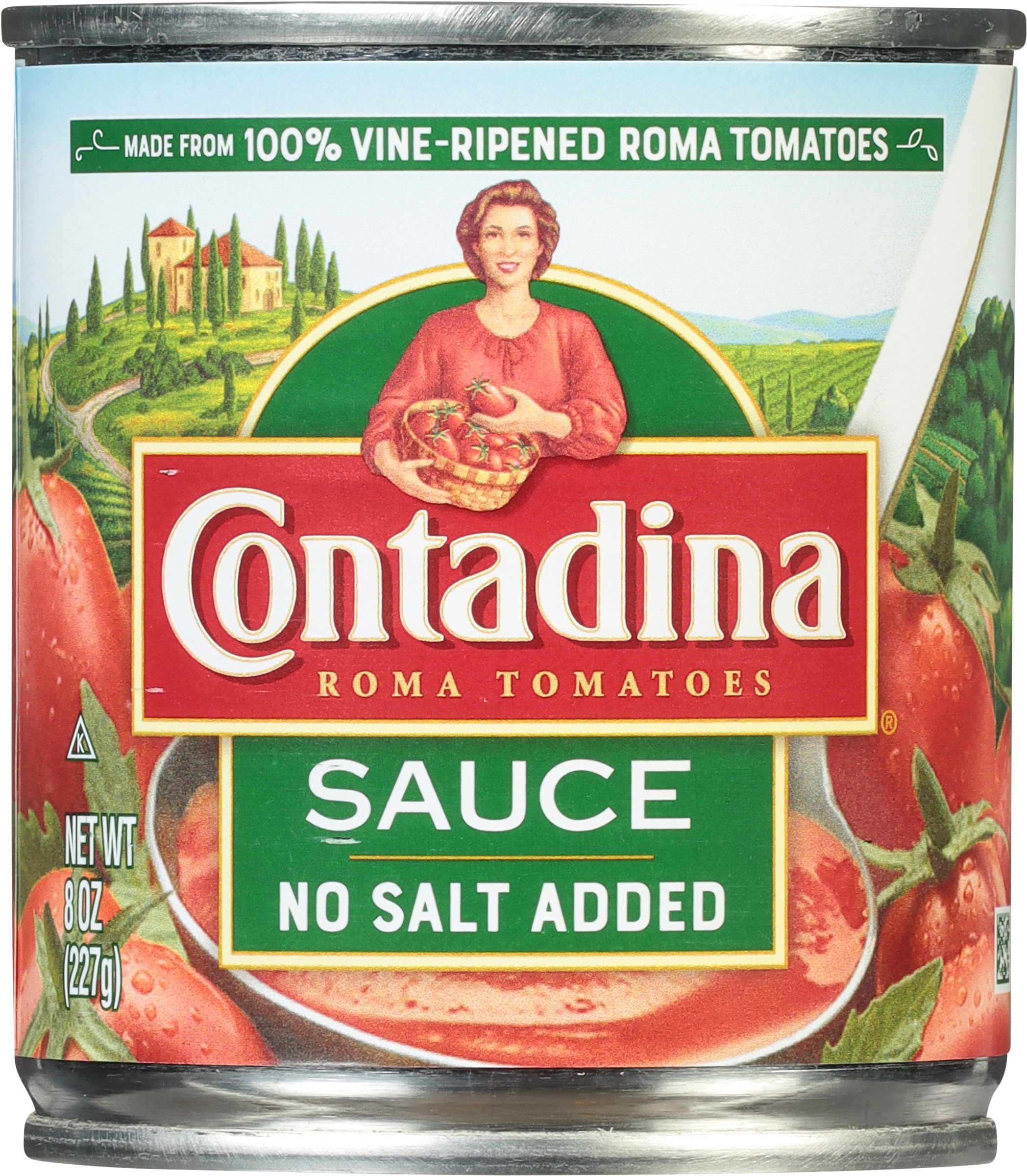 Sauce, No Salt Added, Roma Tomatoes