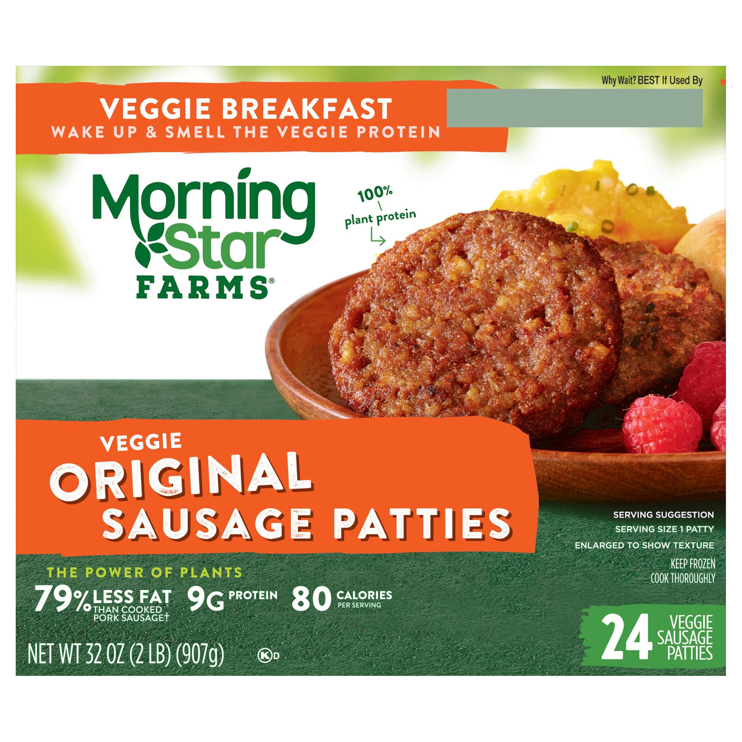 Veggie Sausage Patties, Original