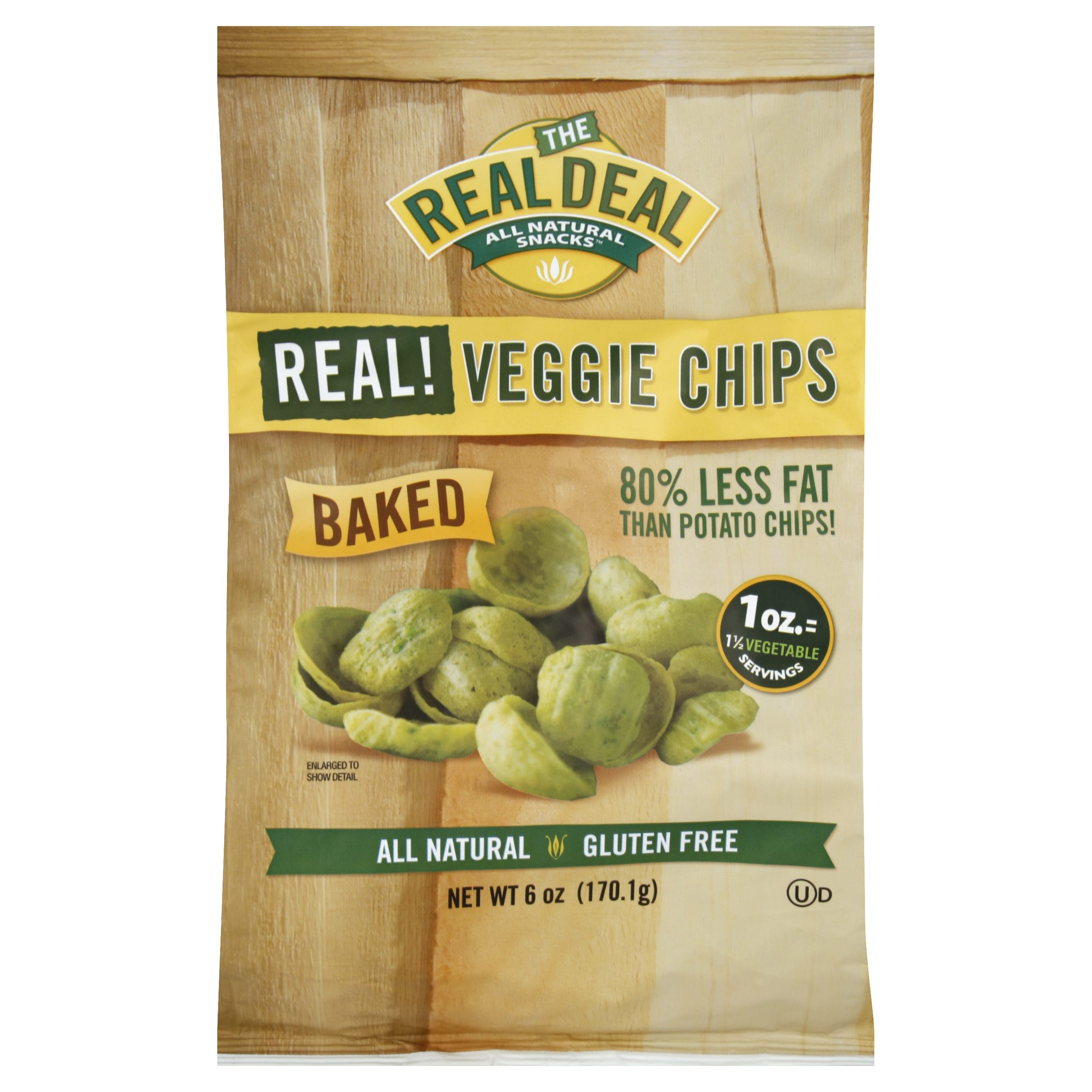 The Real Deal Veggie Chips 6 Oz
