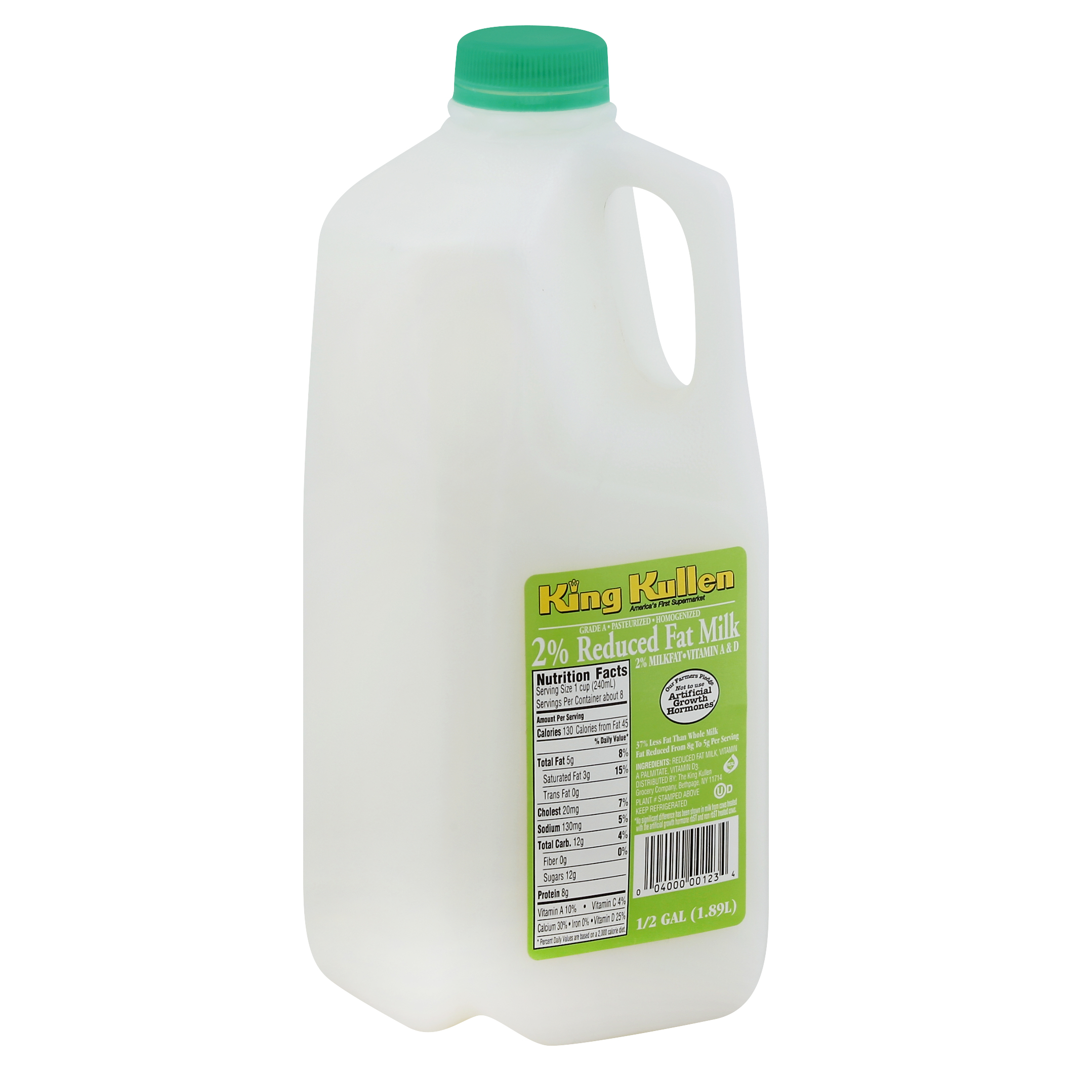King Kullen Milk 0.5 Gl
