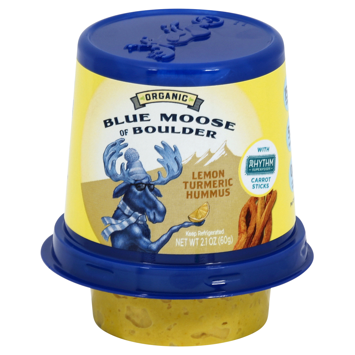 Blue Moose Of Boulder Hummus 2.1 Oz