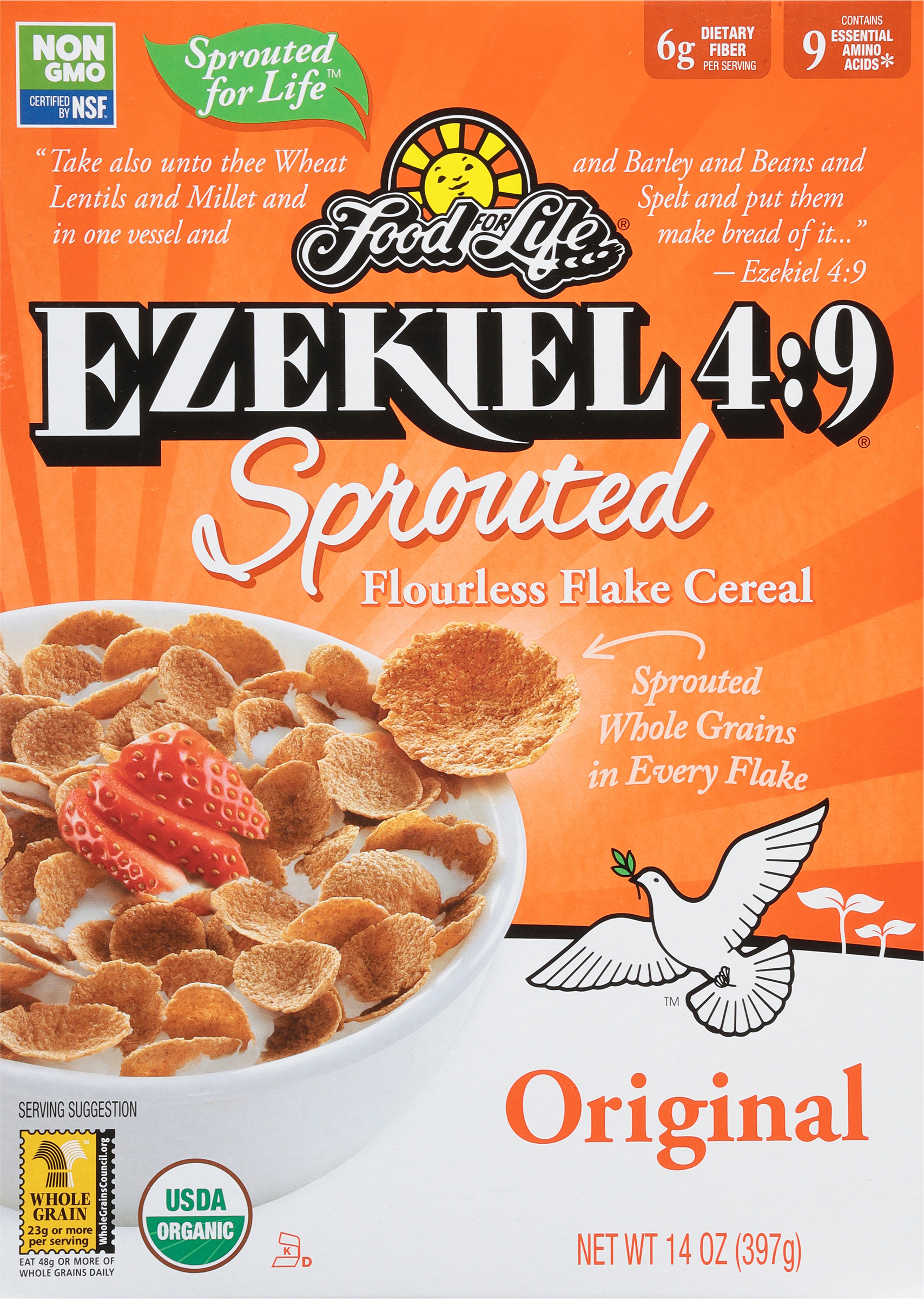 Cereal, Flourless Flake, Sprouted, Original