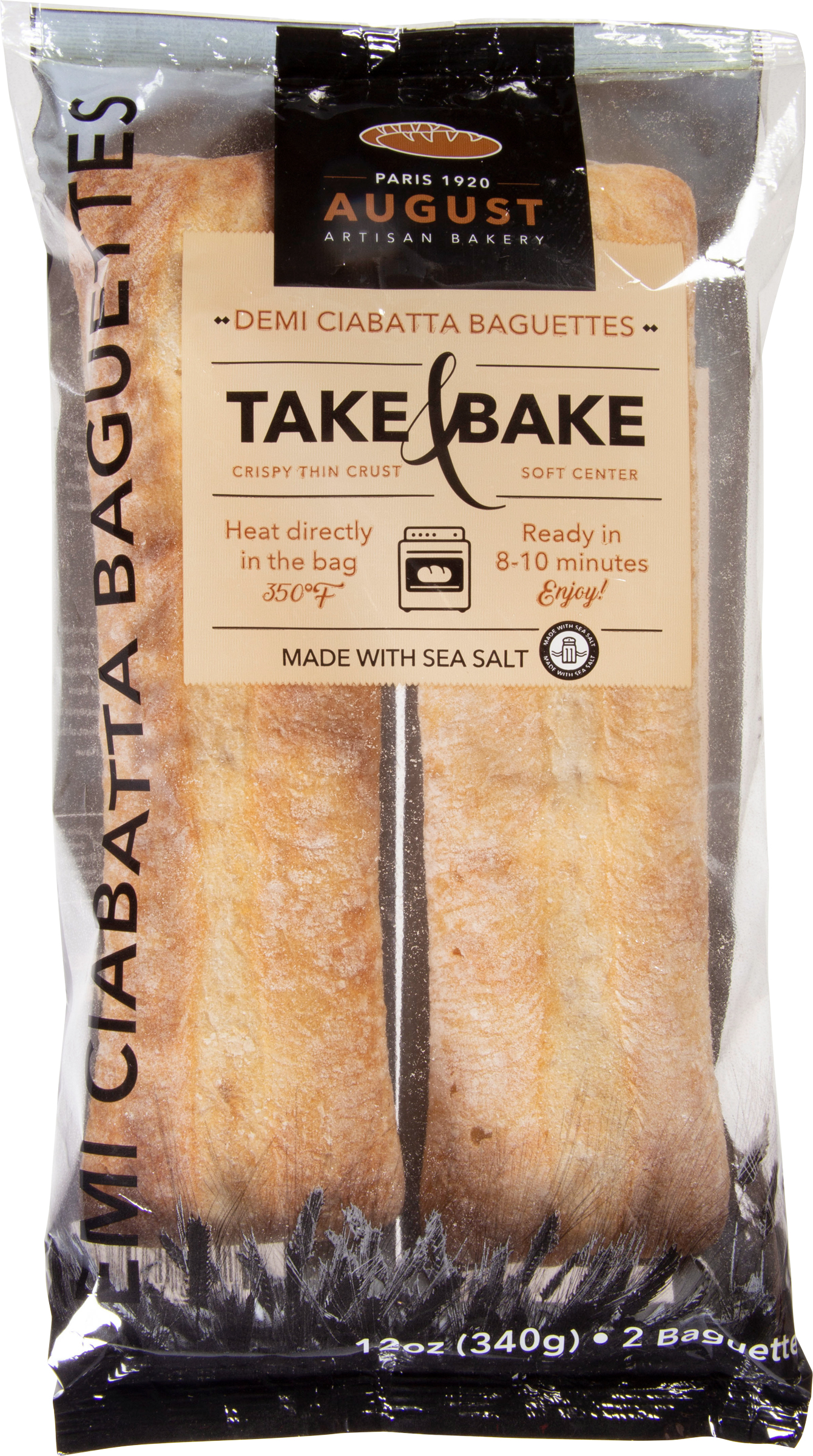 Baguettes, Demi Ciabatta