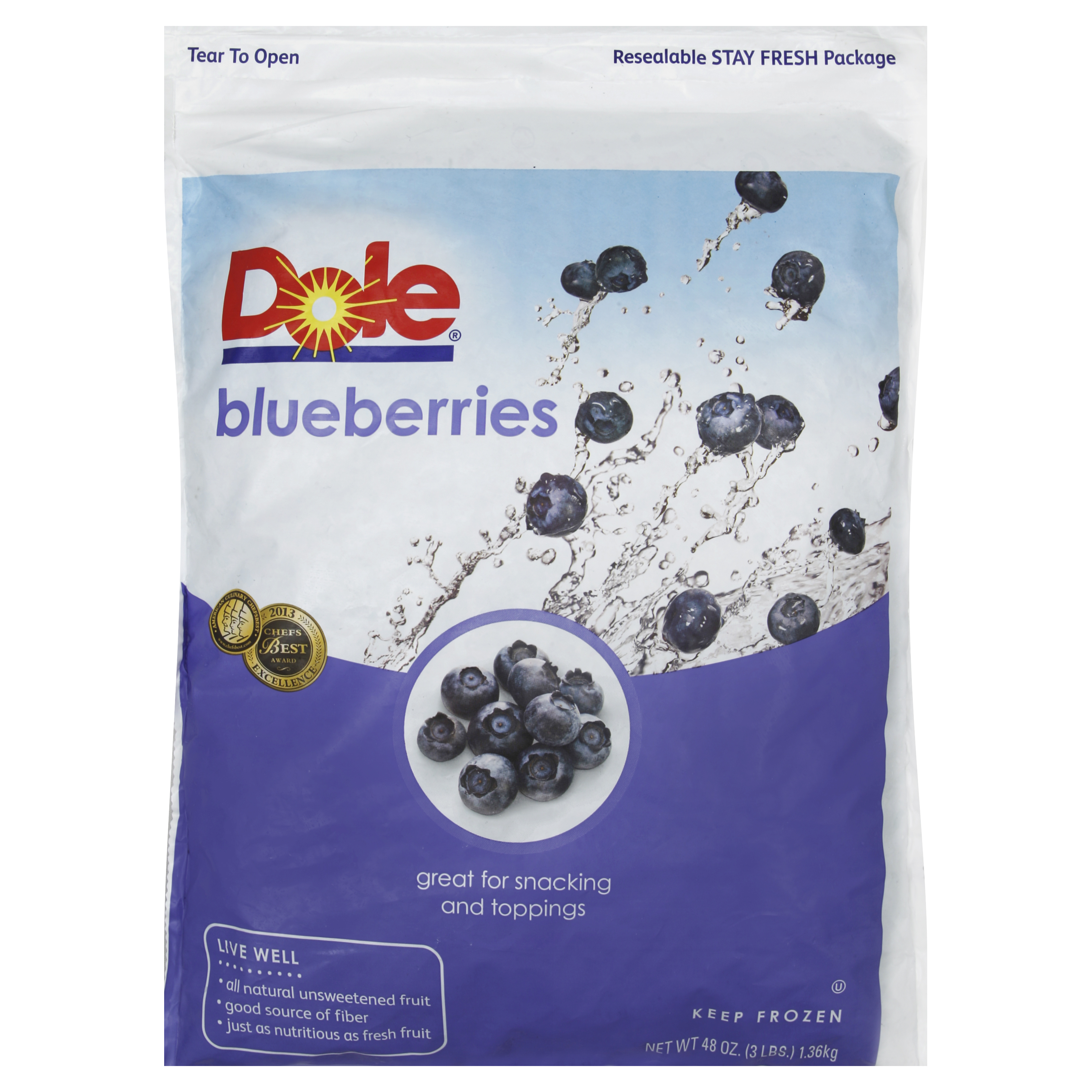 Dole Blueberries 48 Oz