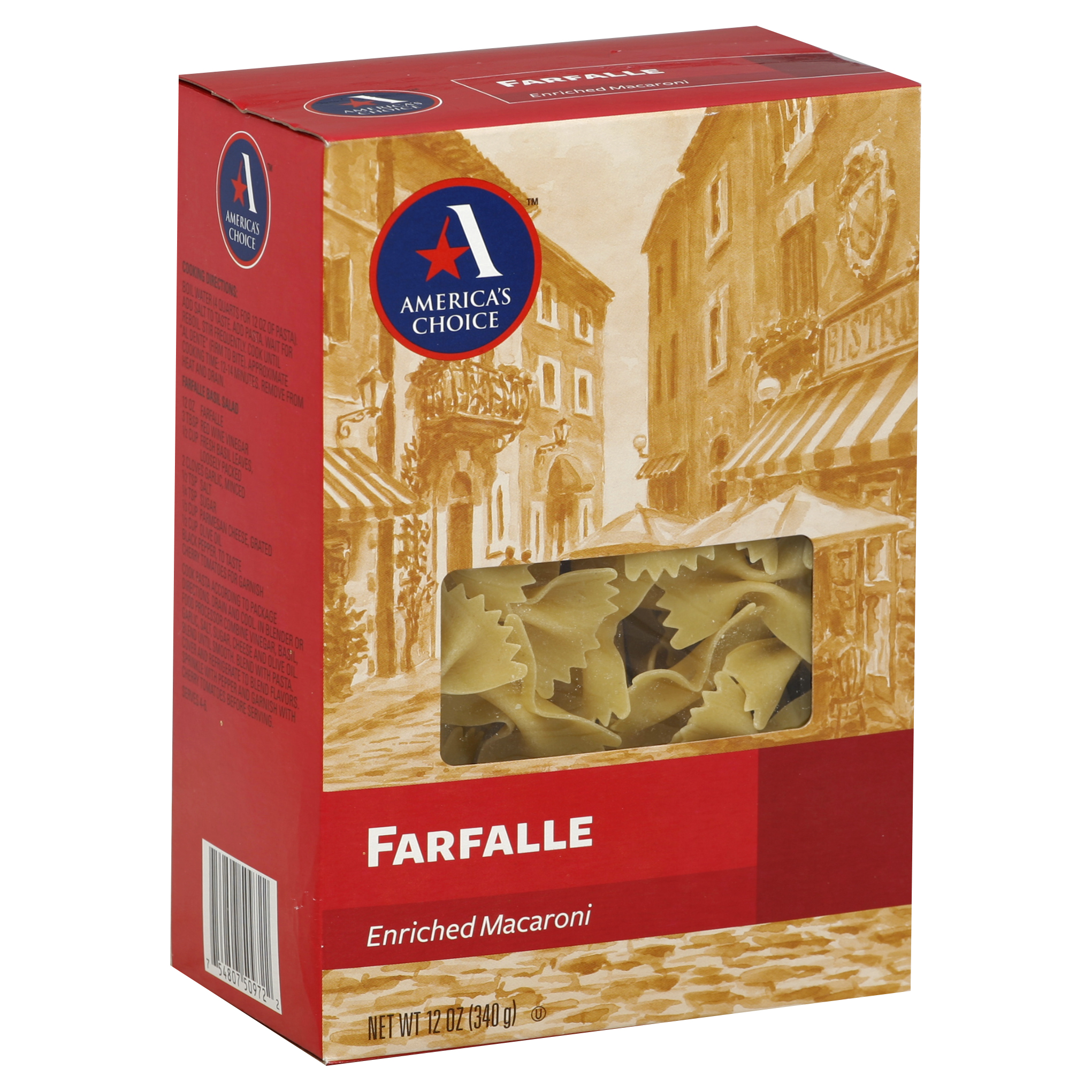 America's Choice Farfalle 12 Oz