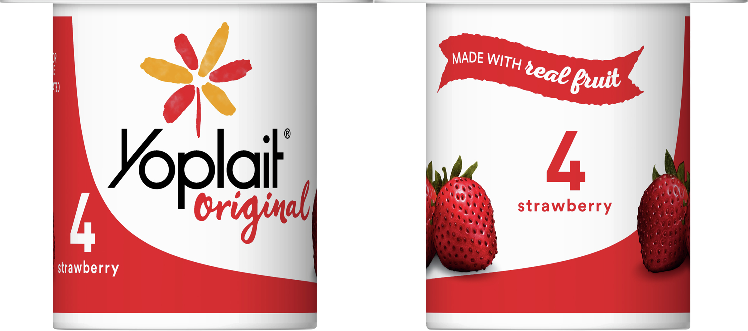 Yogurt, Low Fat, Strawberry