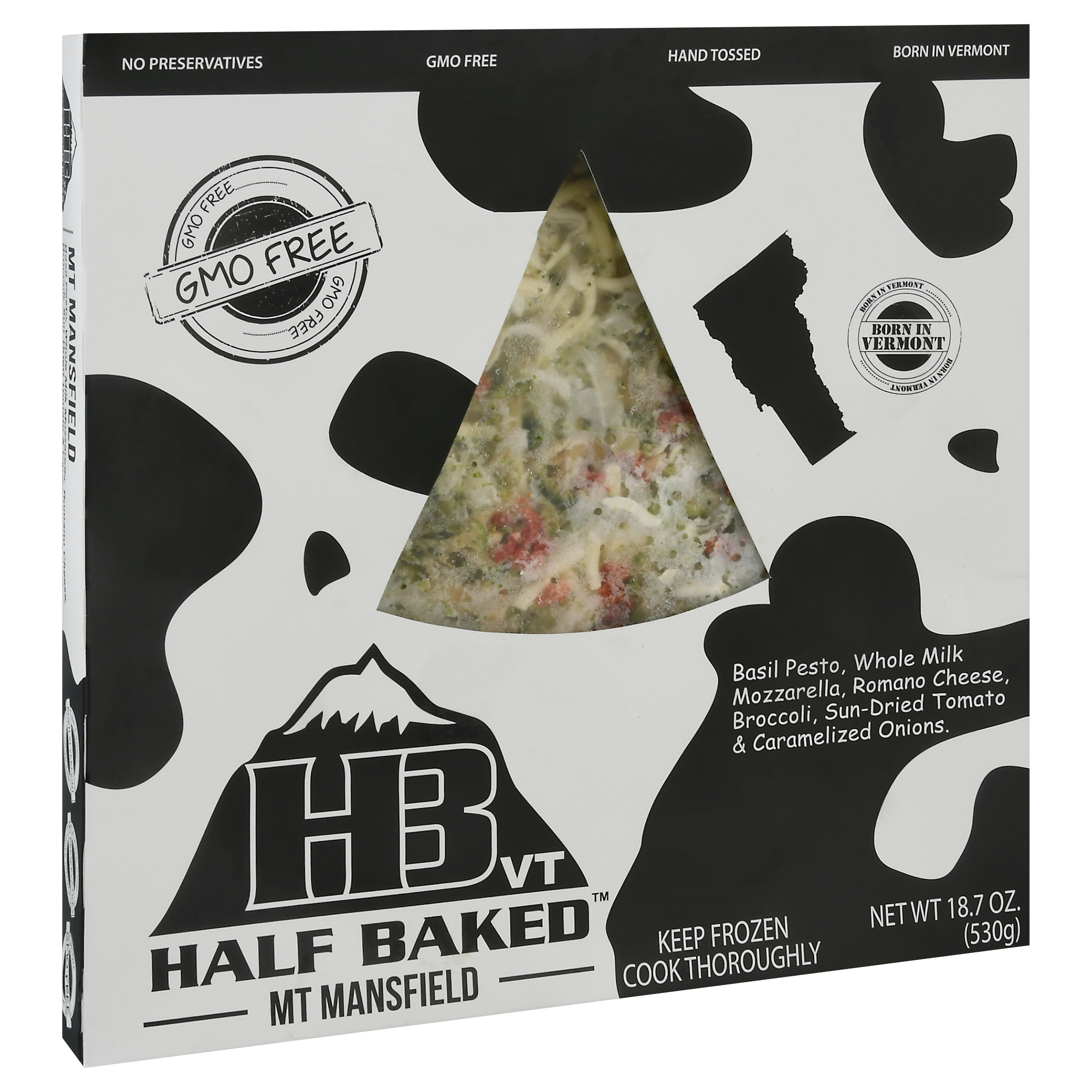 Half Baked Mt Mansfield Pizza 18.7 Oz Box