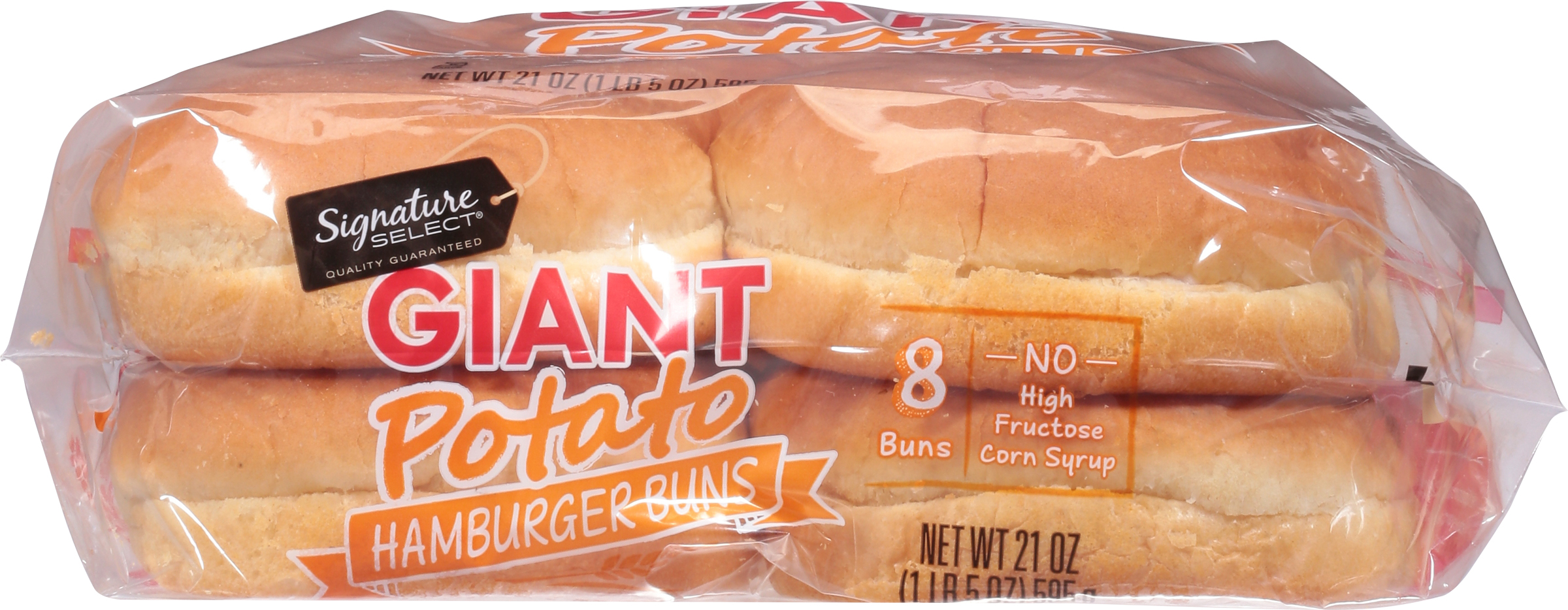 Hamburger Buns, Potato, Giant