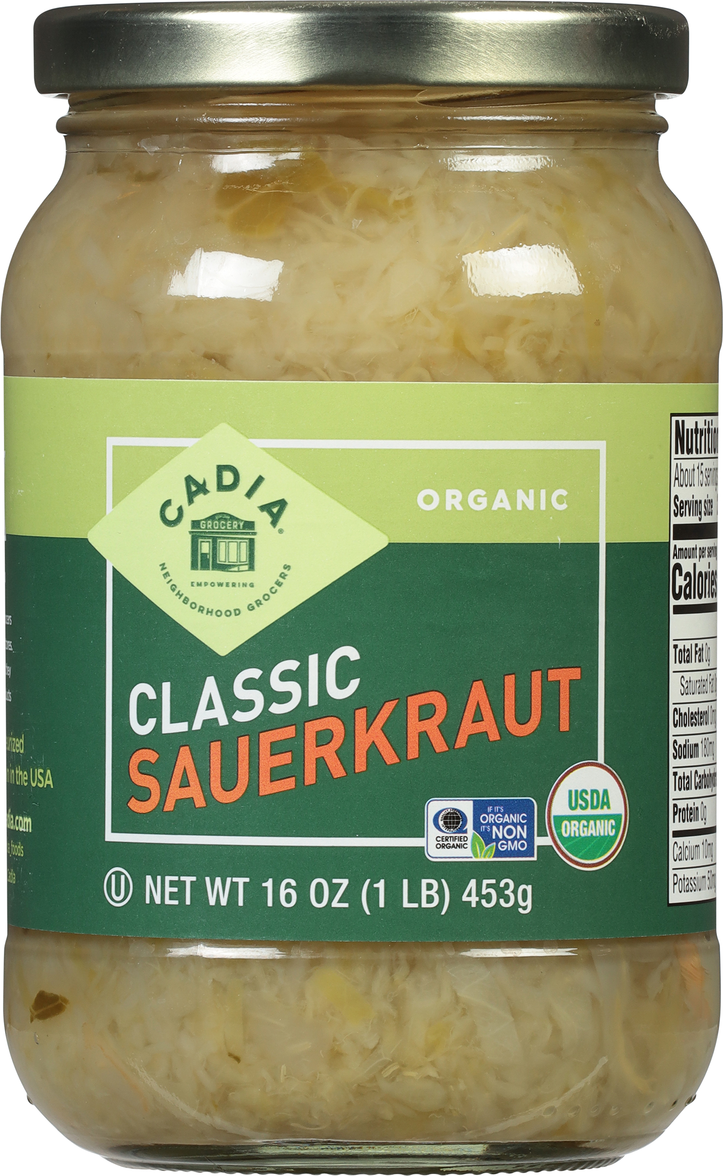 Sauerkraut, Organic, Classic