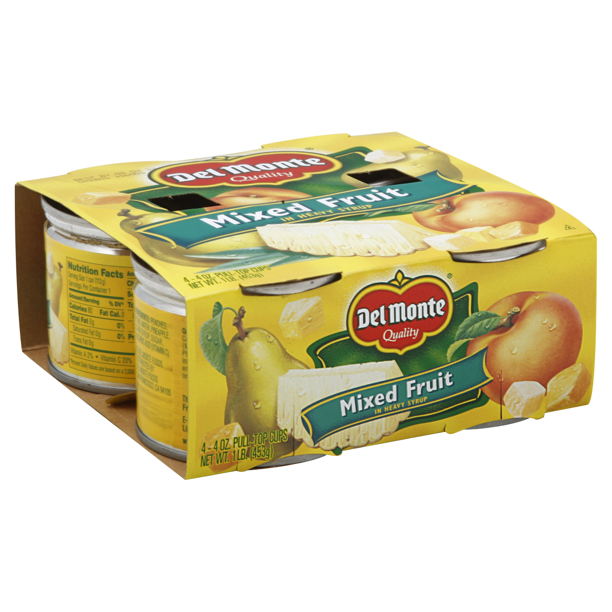 Del Monte Mixed Fruit 4 Ea