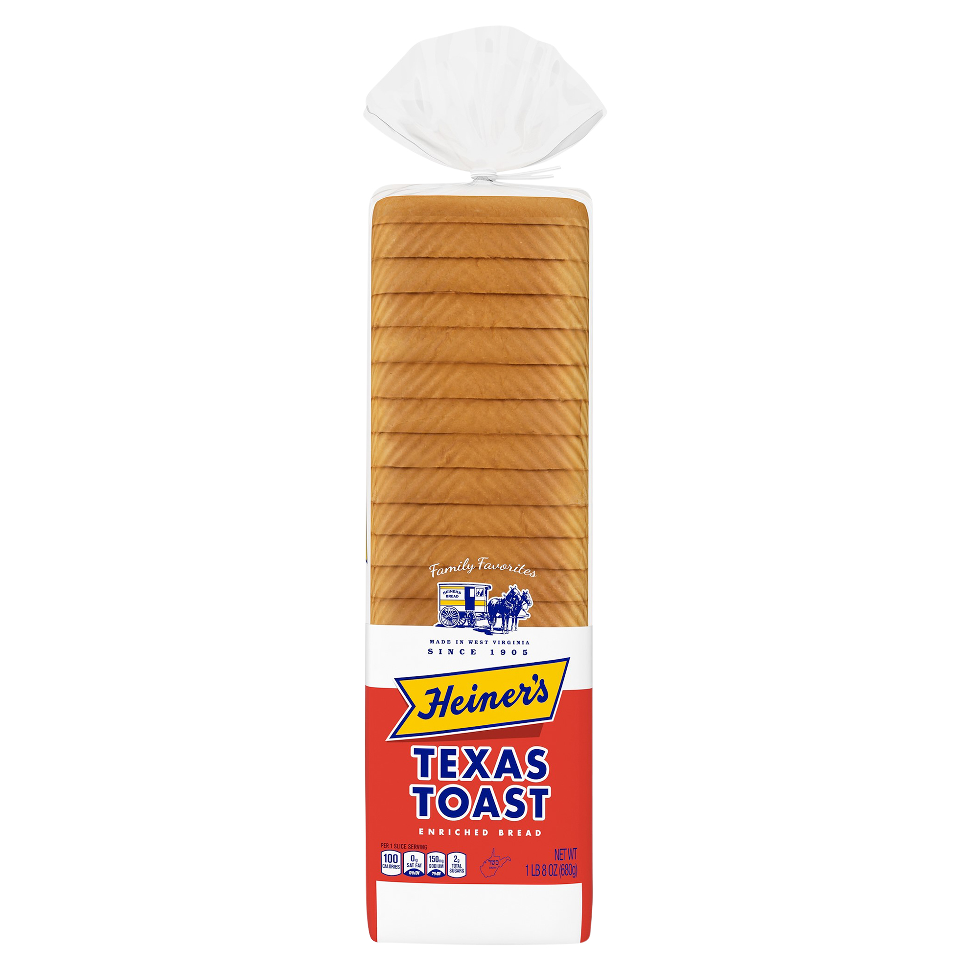 Heiner's White Texas Toast Bread 24 Oz
