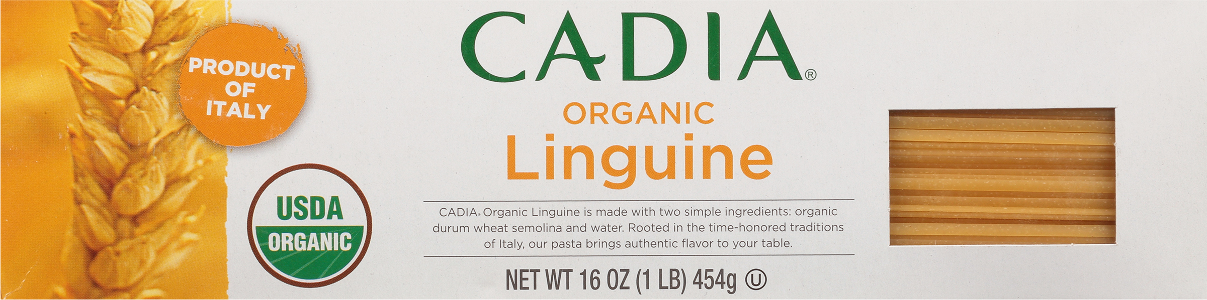 Linguine, Organic