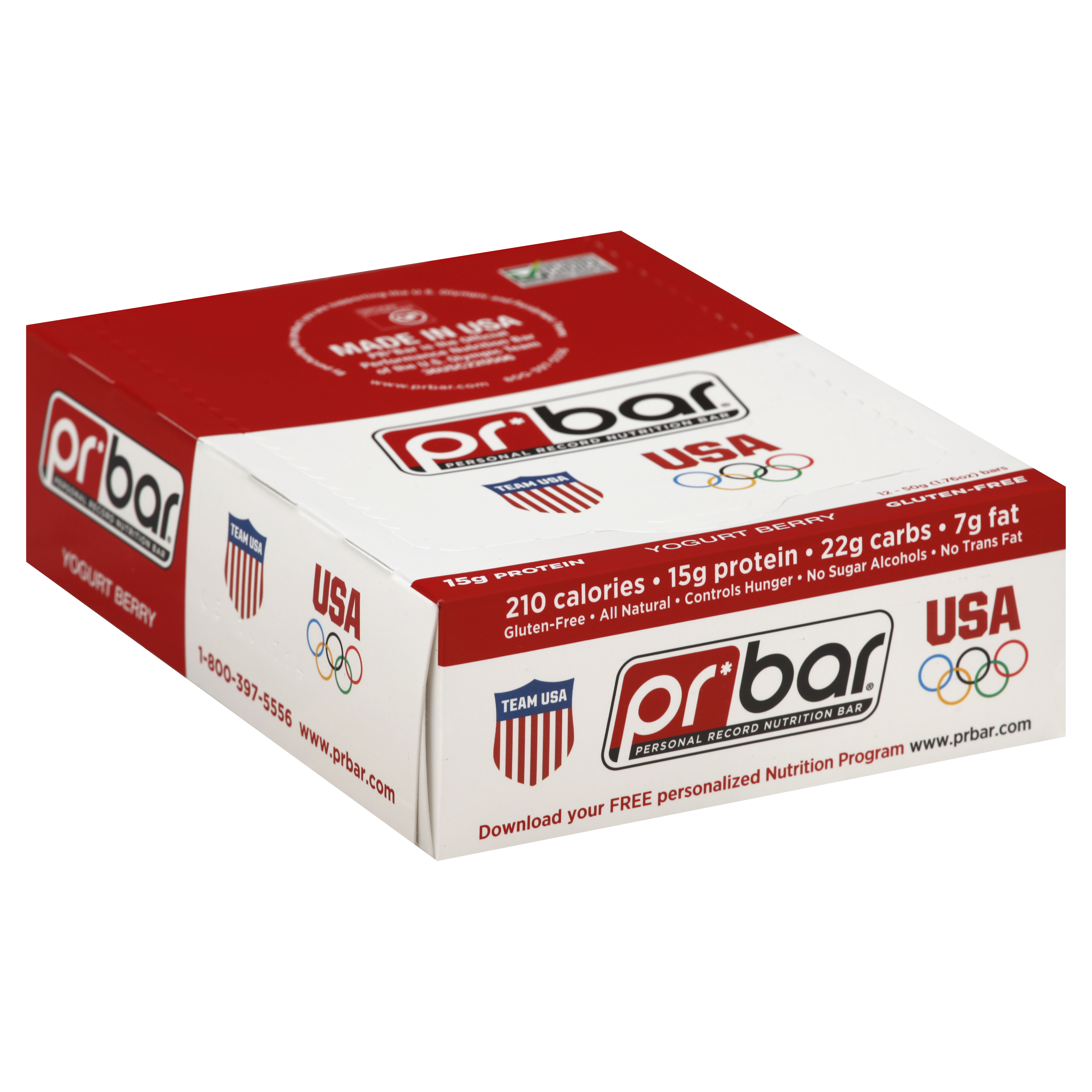 Pr Bar Nutrition Bar 12 Ea
