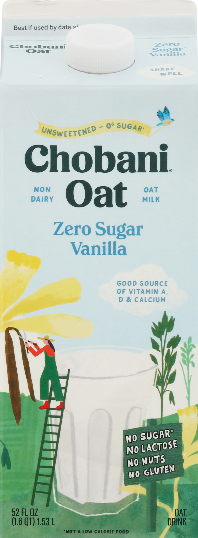 Oat Drink, Zero Sugar, Vanilla