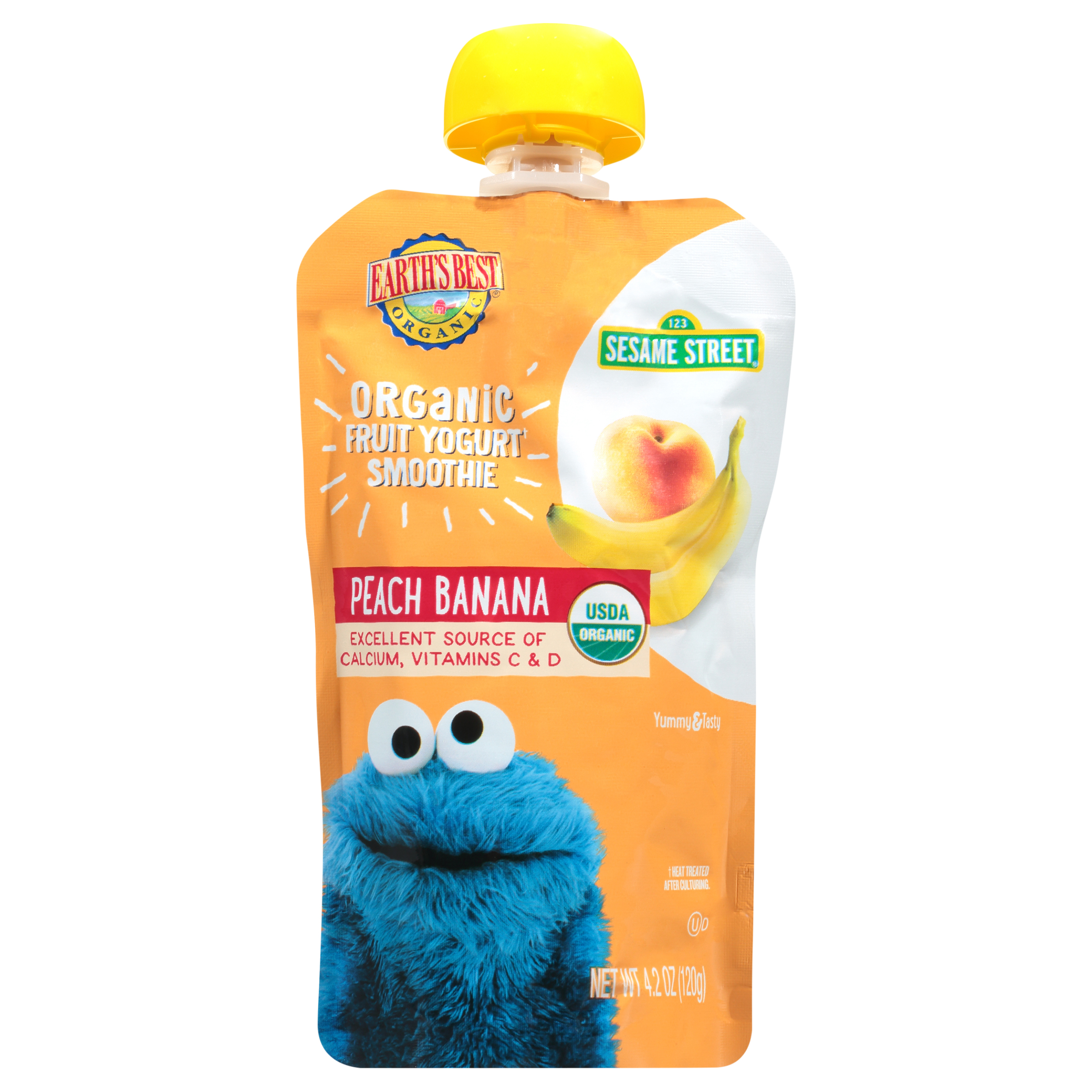 Fruit Yogurt Smoothie, Peach Banana