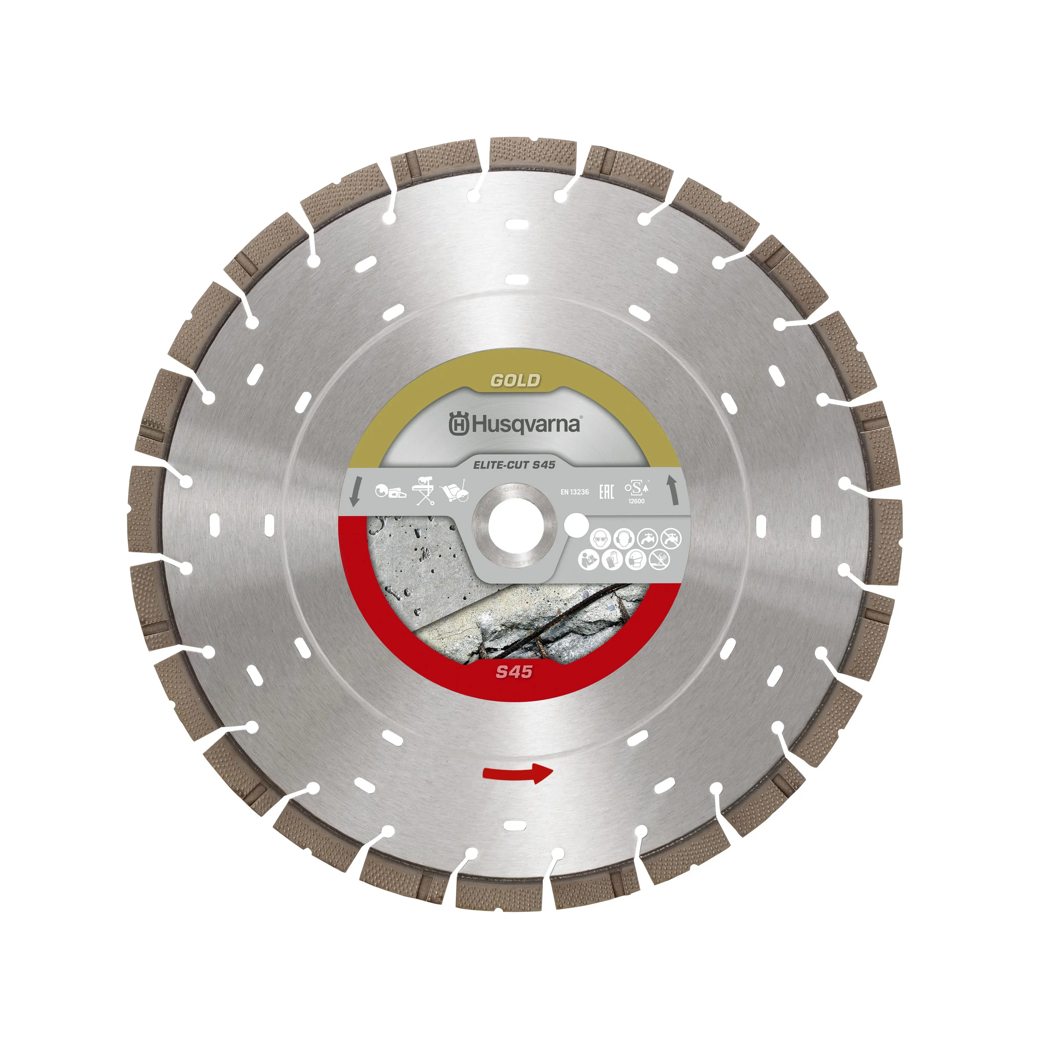 White Cap | ELITE-CUT S45 EXO-GRIT Z-EDGE / EXO-GRIT FLAT / 14