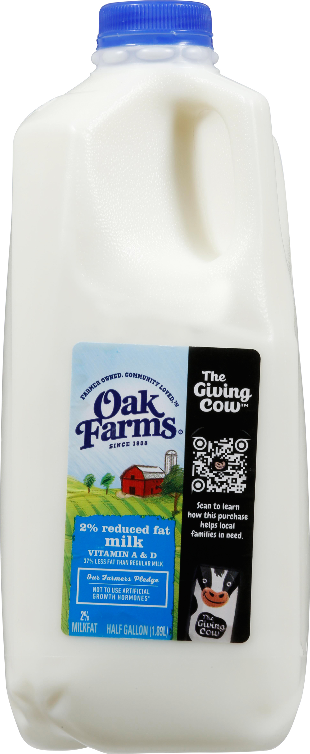 Milk, 2% Reduced Fat