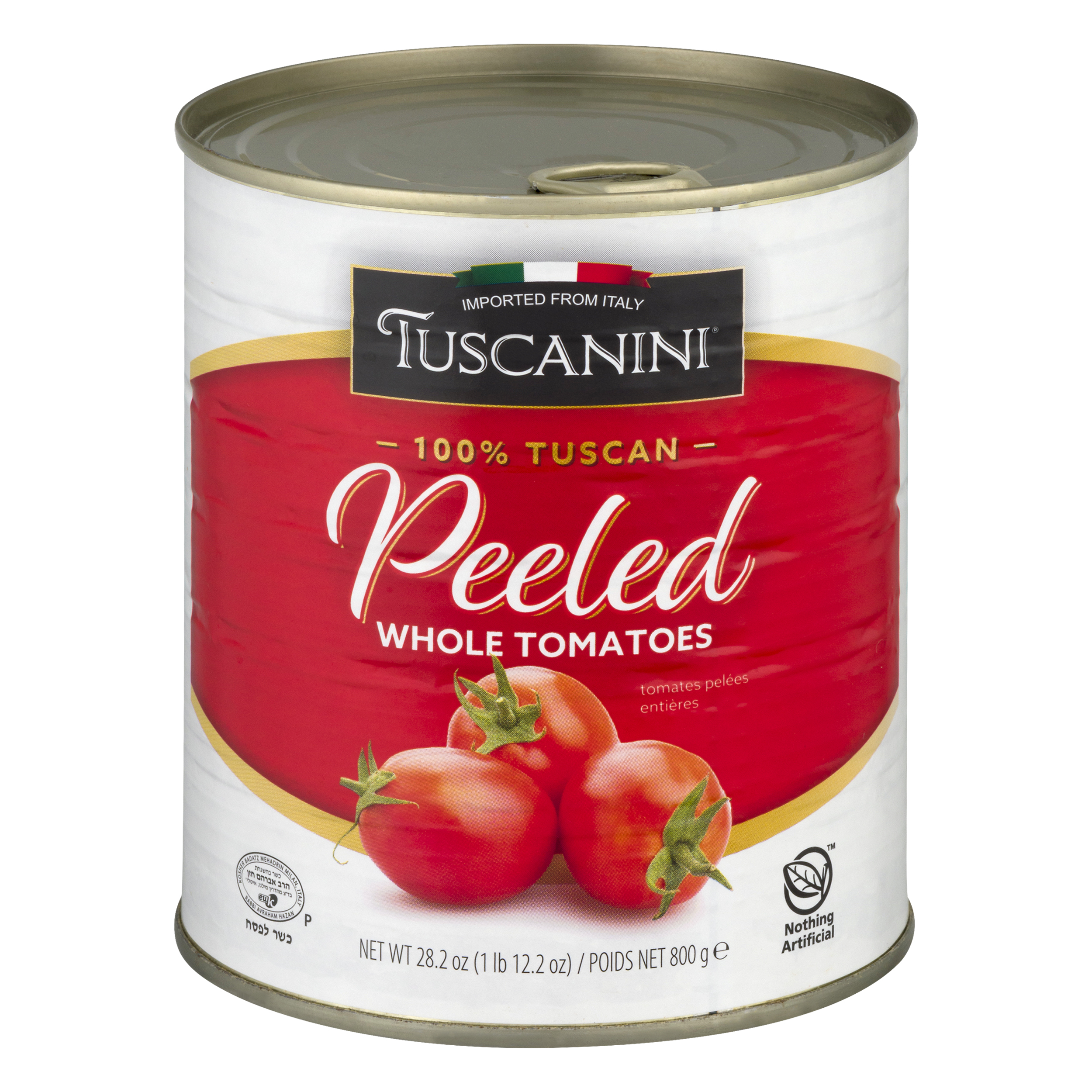 Tuscanini Whole Peeled Tomatoes 28.2 Oz