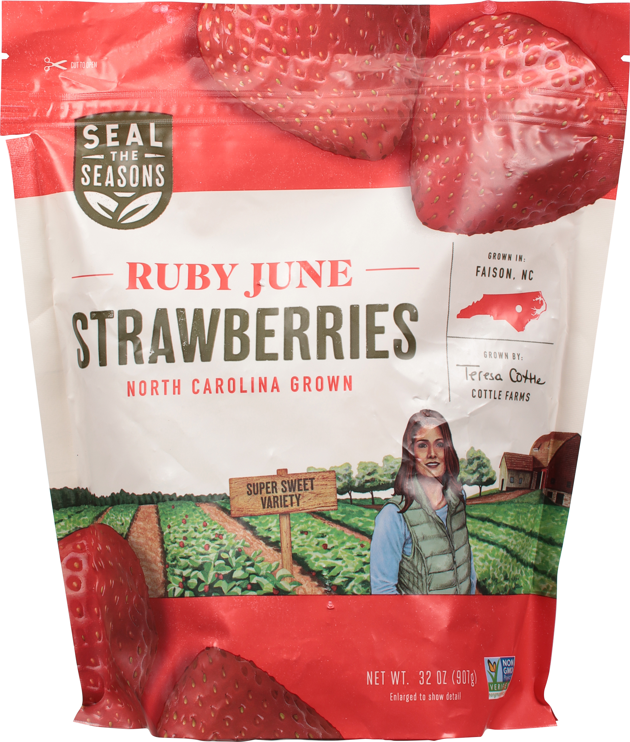 Strawberries, Ruby June, Super Sweet Variety