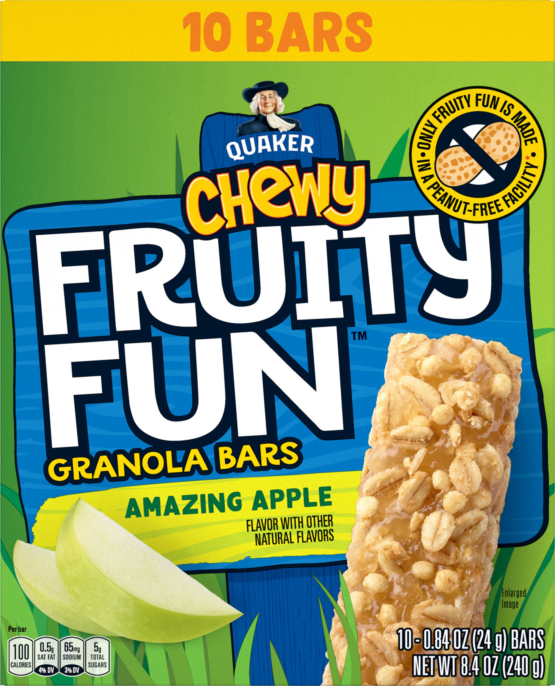 Granola Bars, Amazing Apple, Chewy