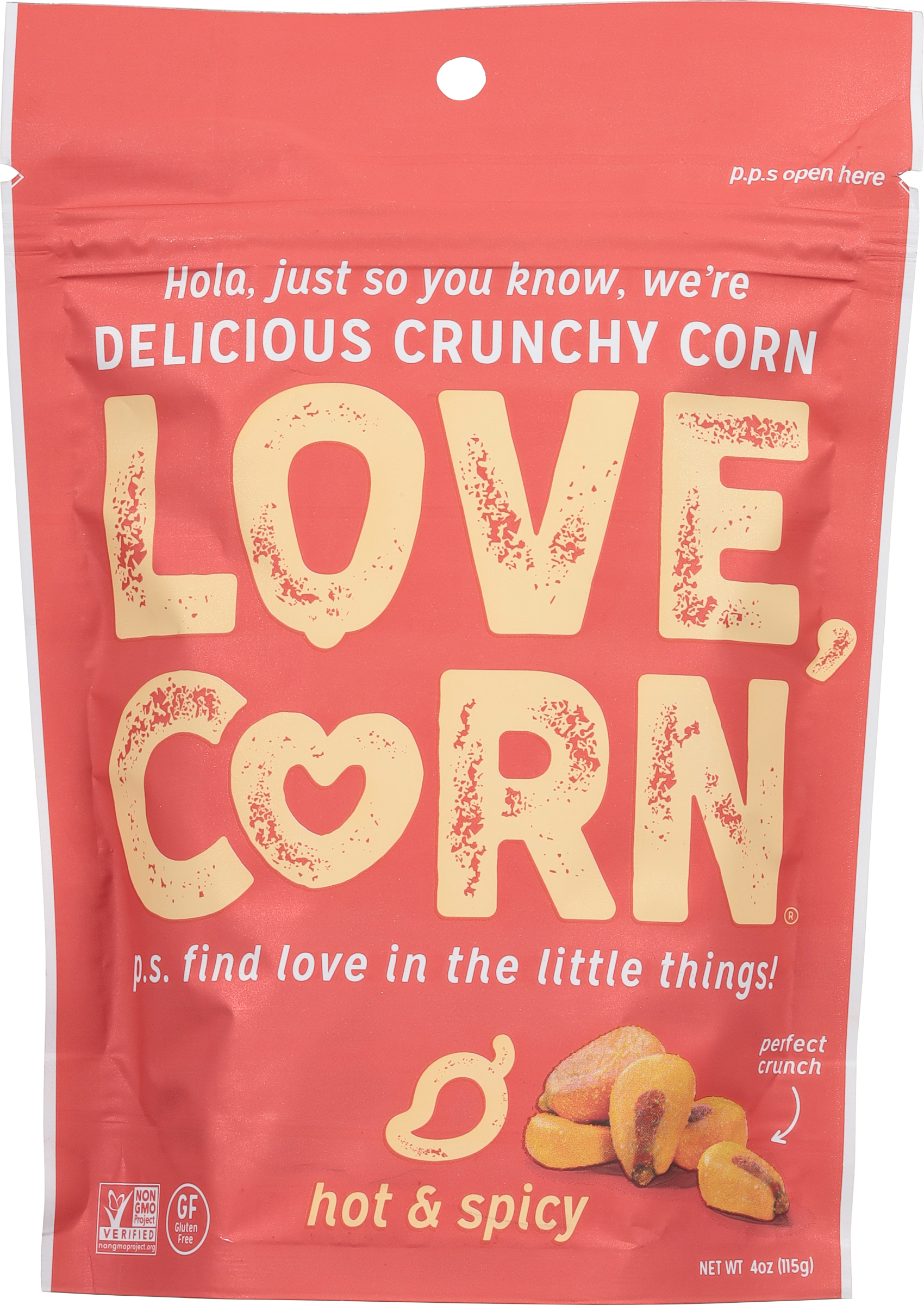 Crunchy Corn, Hot & Spicy