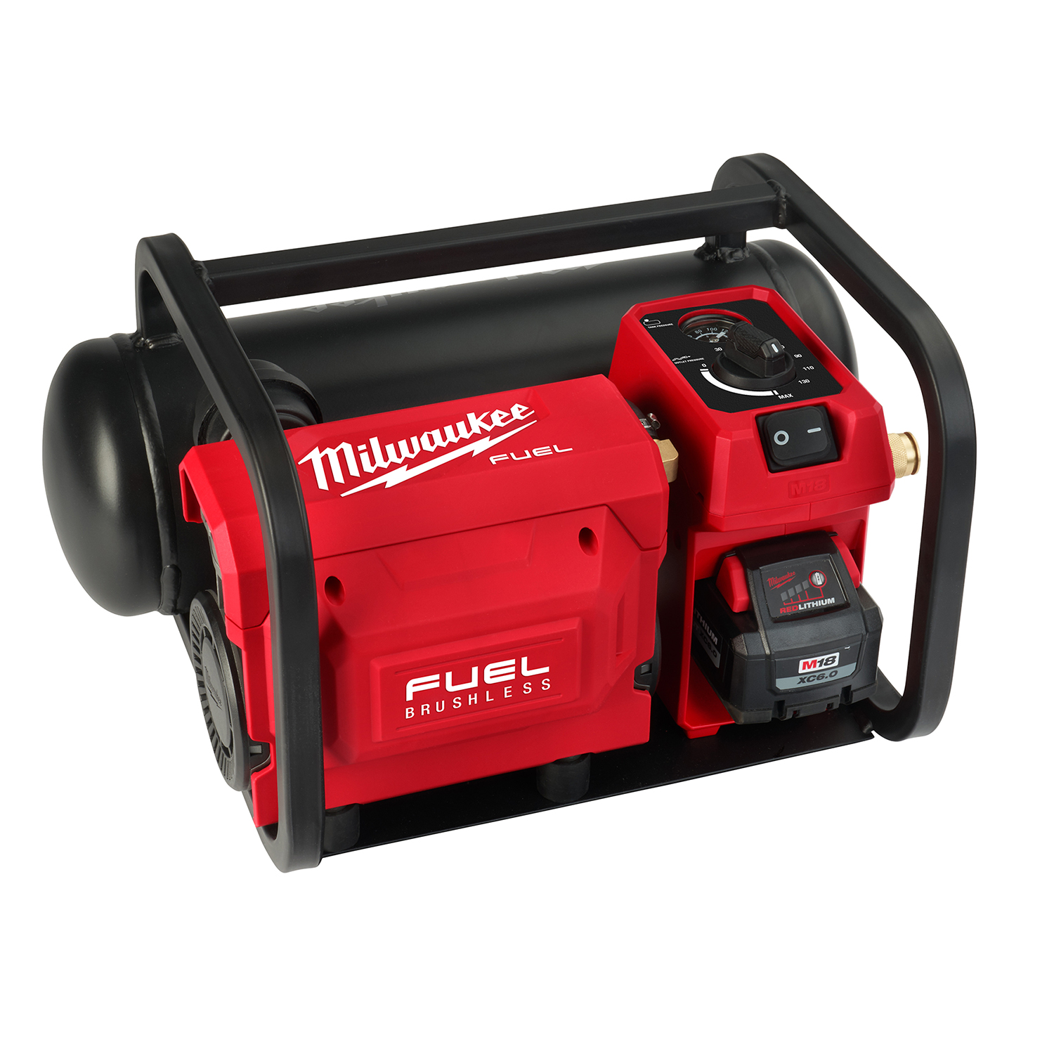 White Cap | Milwaukee 2 Gal M18 Fuel Compact Quiet Compressor