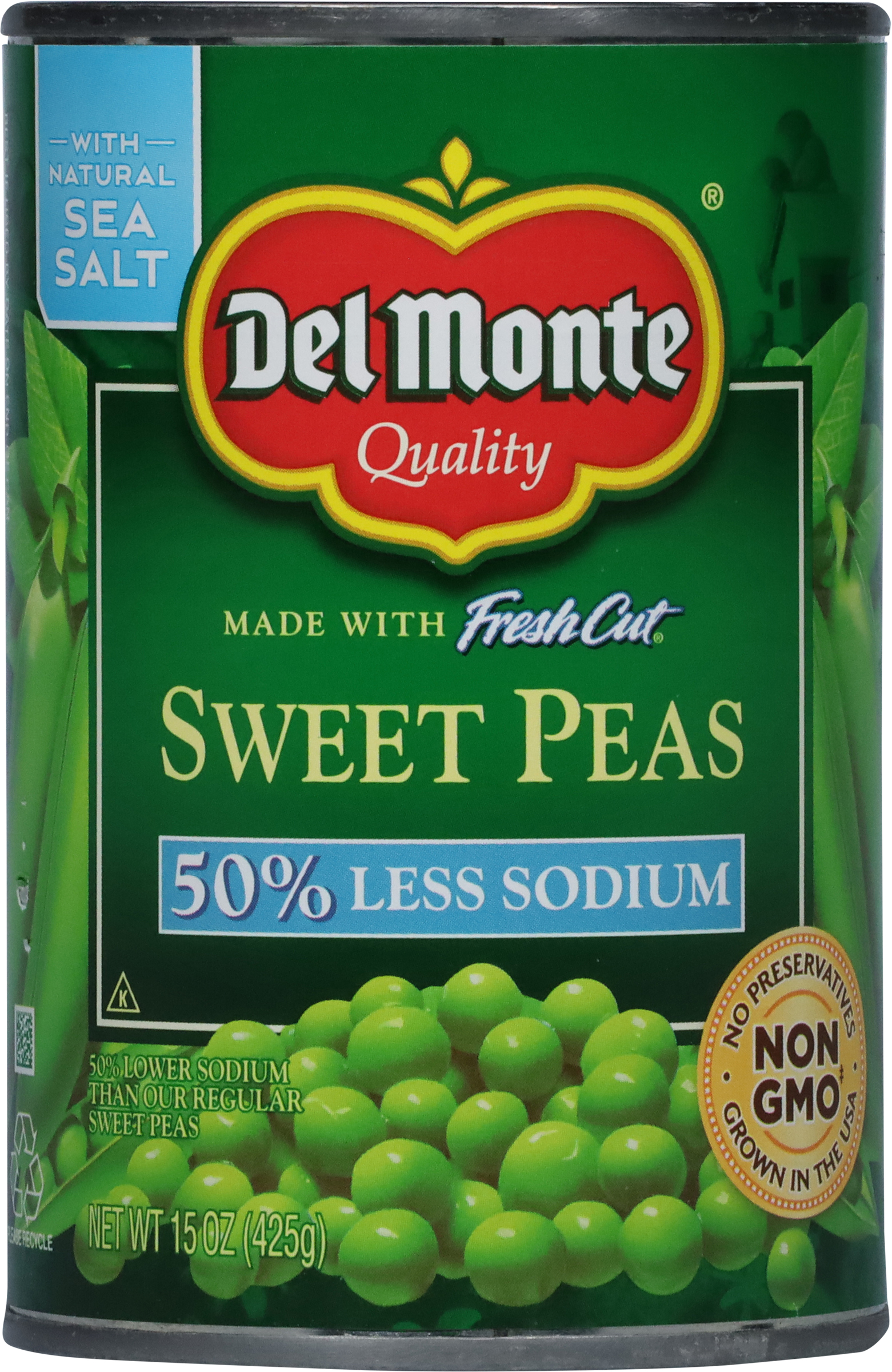 Sweet Peas, 50% Less Sodium