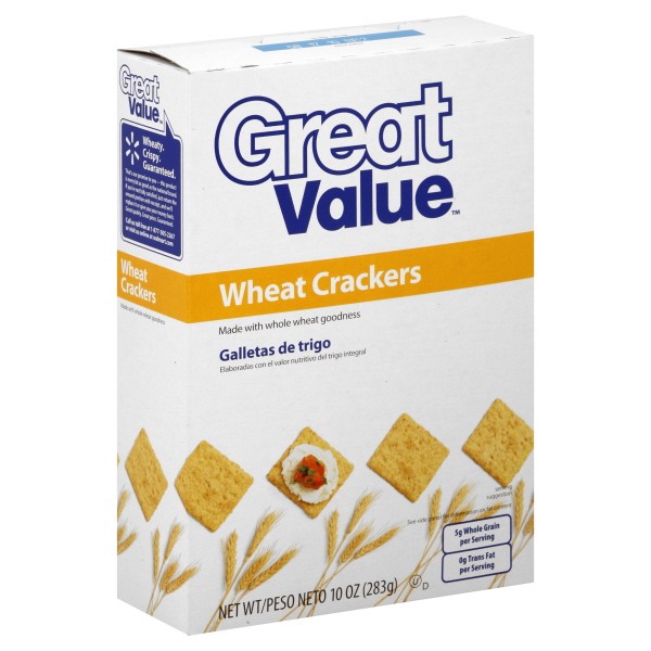 Great Value Crackers 10 Oz