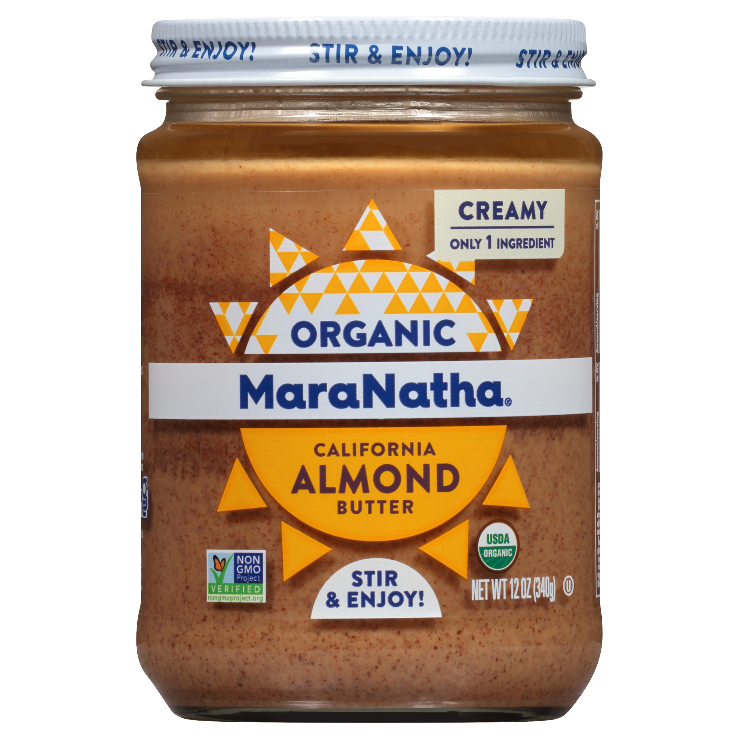 Almond Butter, Organic, Creamy, California
