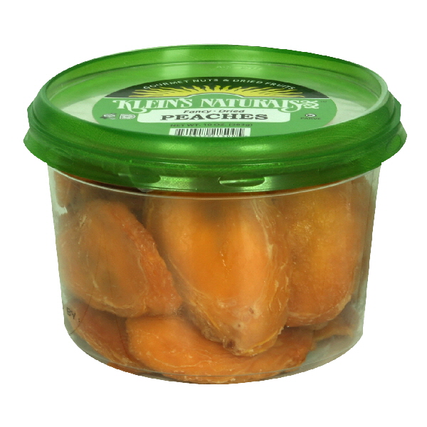 Klein's Naturals Peaches 10 Oz