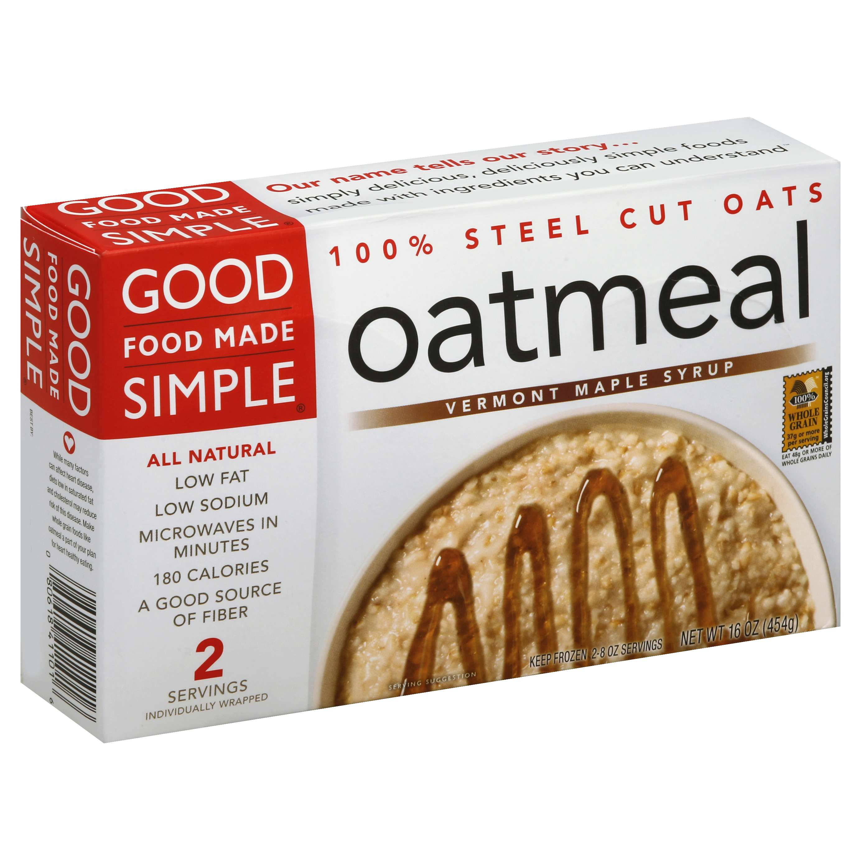 Good Food Made Simple Oatmeal 2 Ea